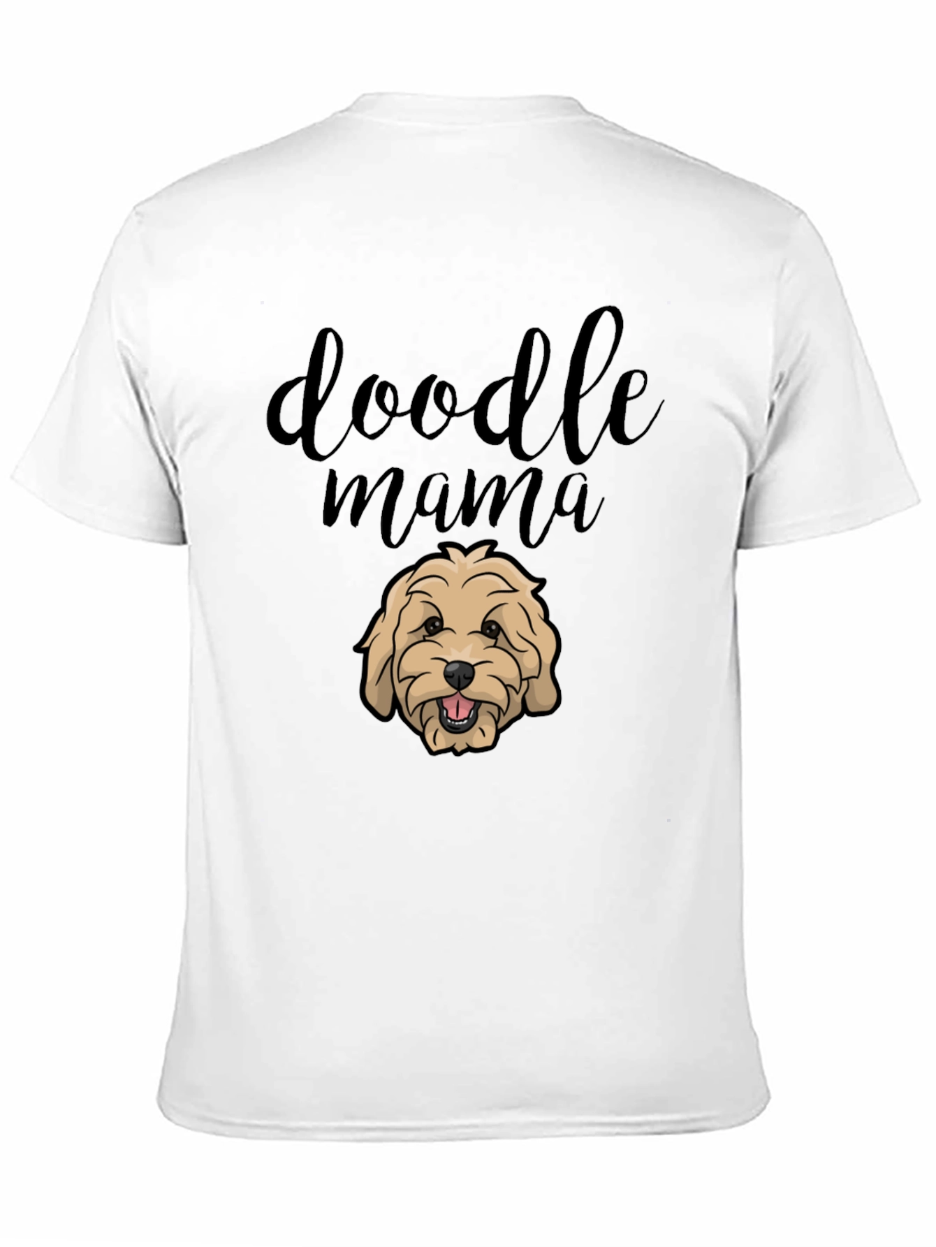Doodle Mama Black T-Shirt - Dog Lover Apparel