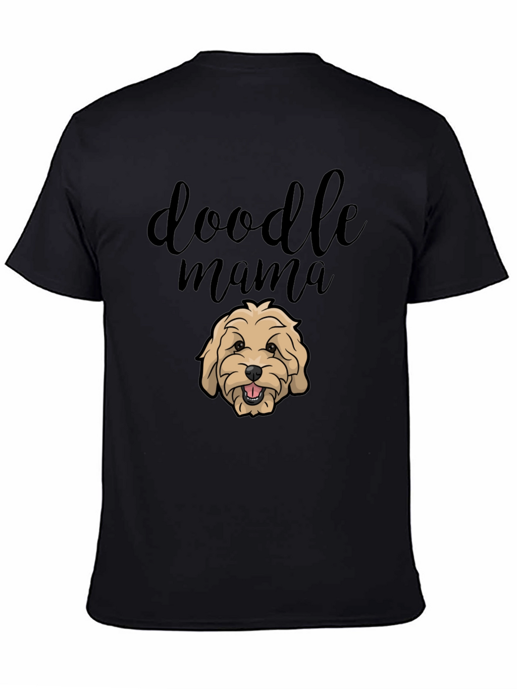Doodle Mama Black T-Shirt - Dog Lover Apparel