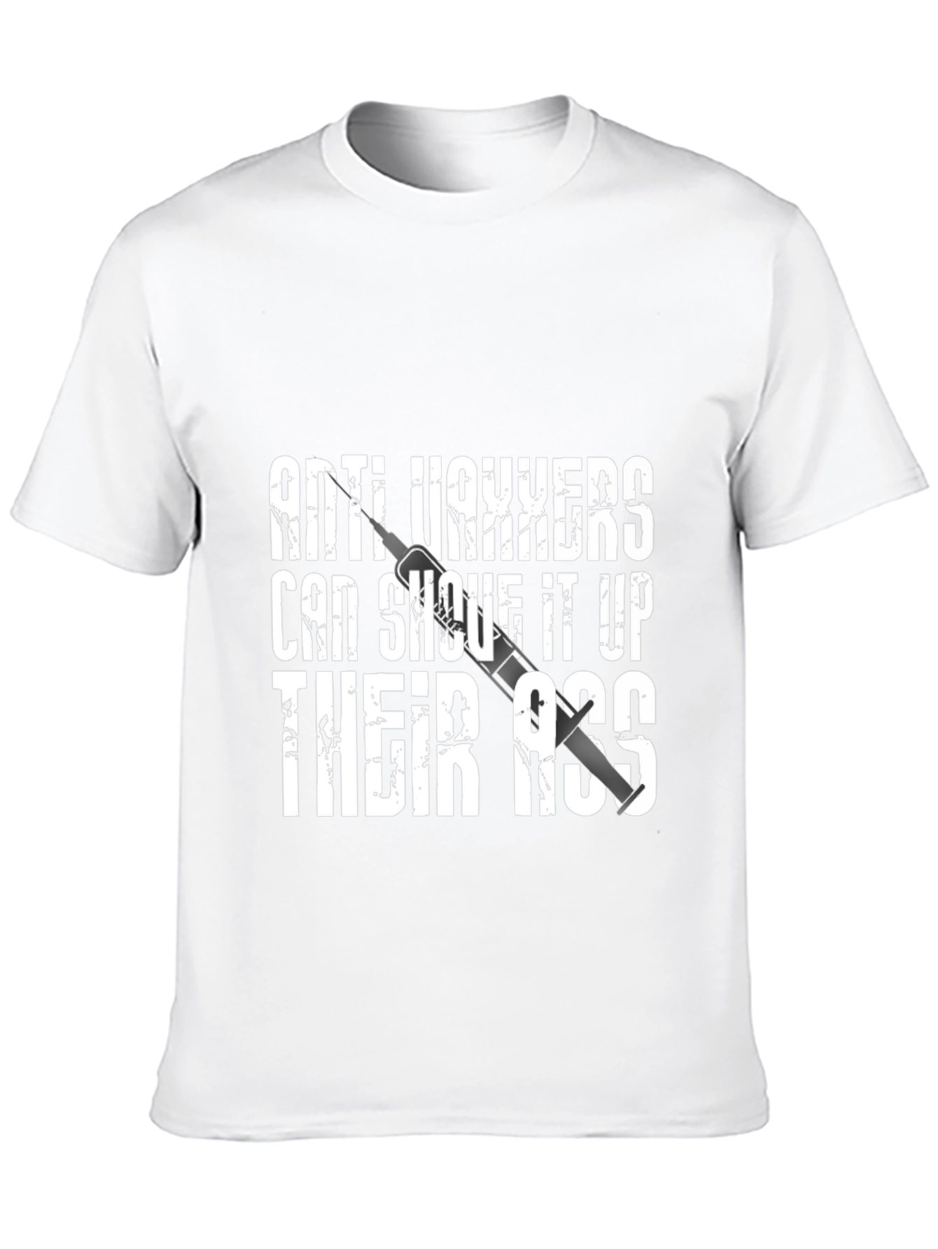 Anti-Vaxxers Graphic Tee - Provocative Statement Shirt