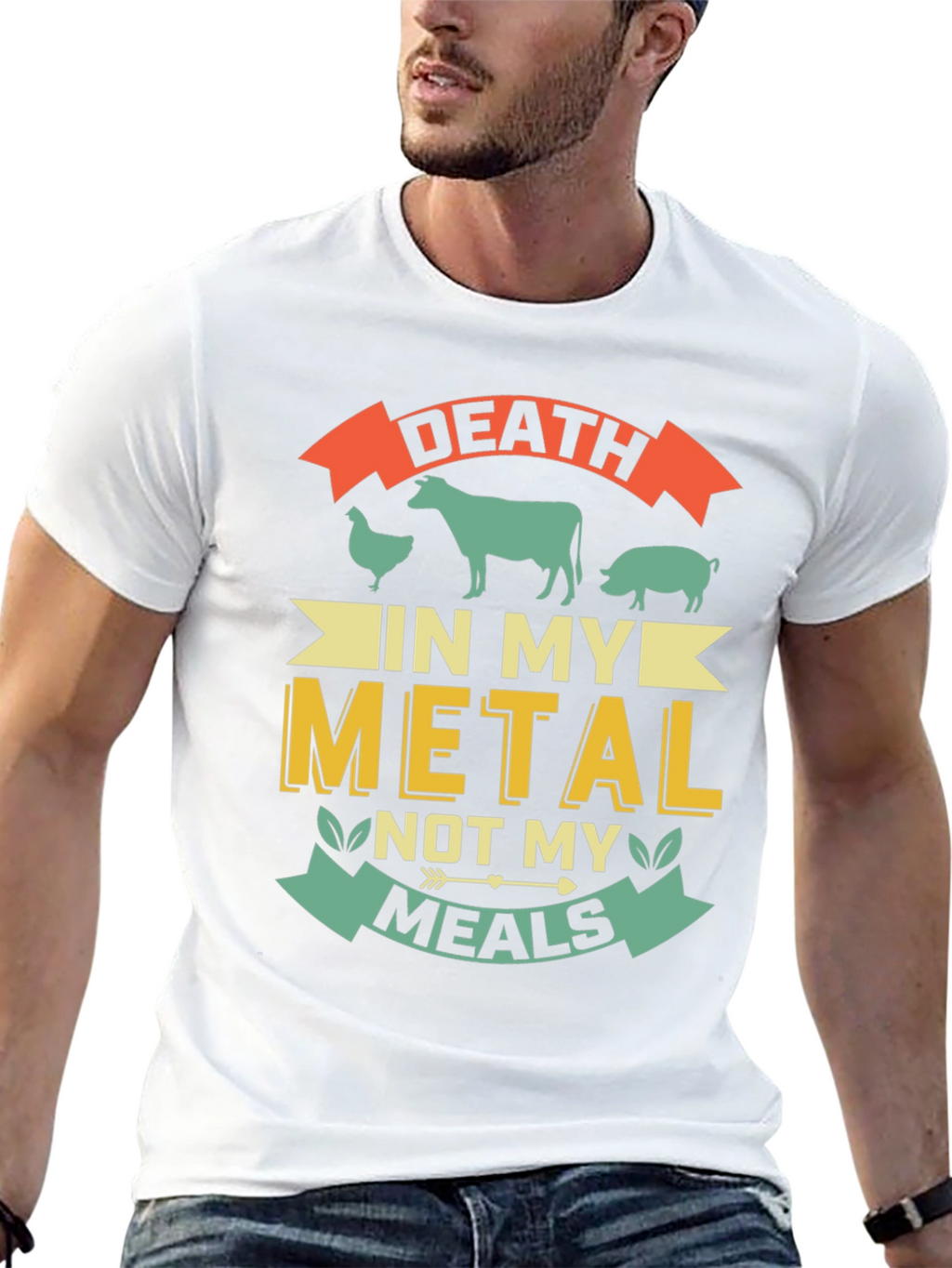 Death In My Metal Not My Meals T-Shirt
