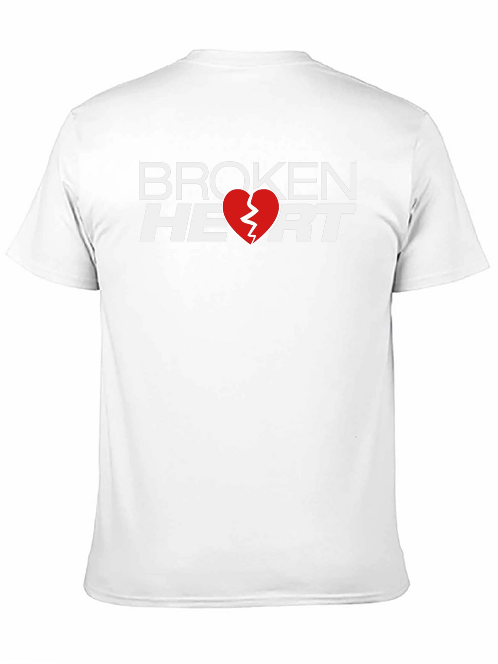 Broken Heart Graphic T-Shirt - Black