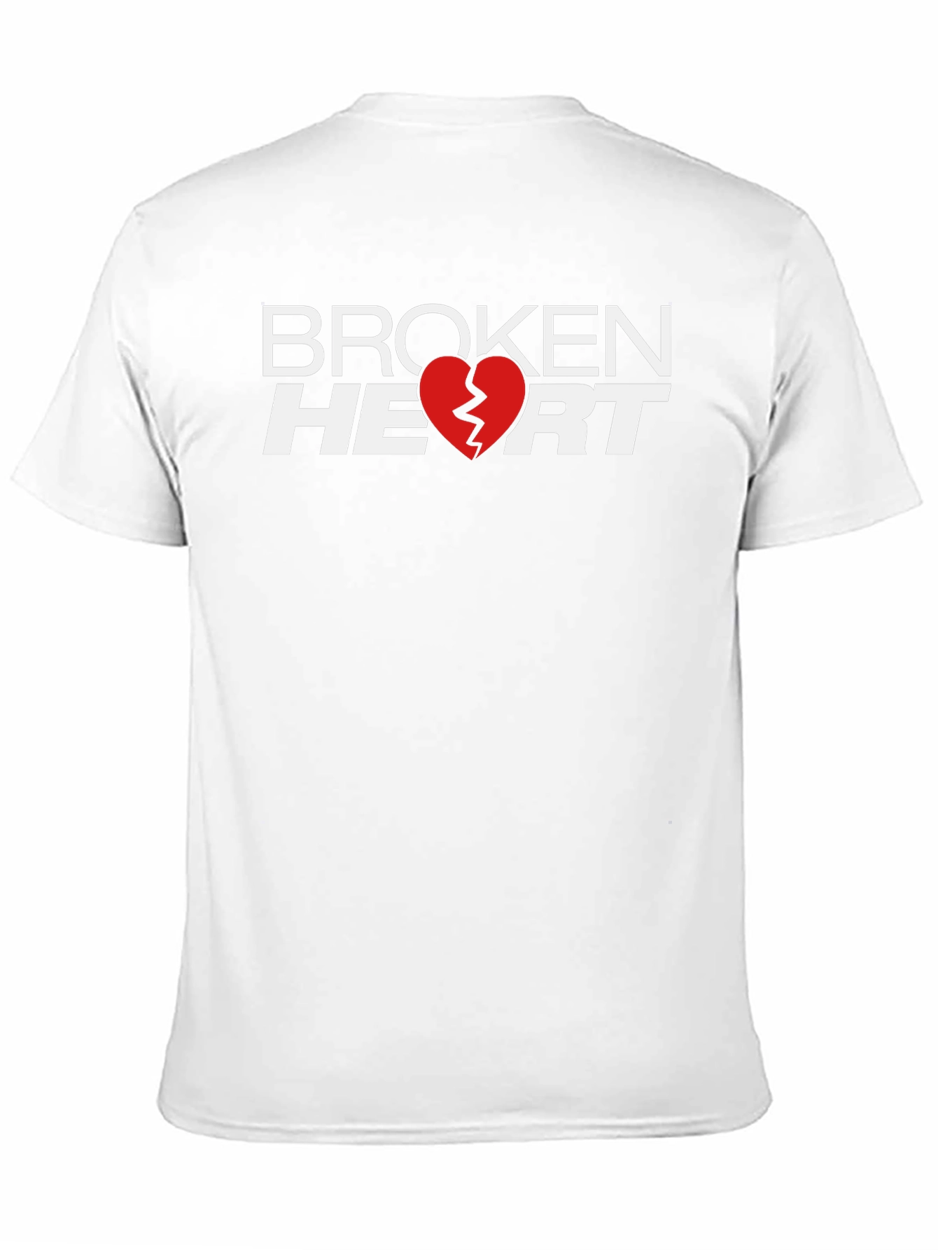 Broken Heart Graphic T-Shirt - Black