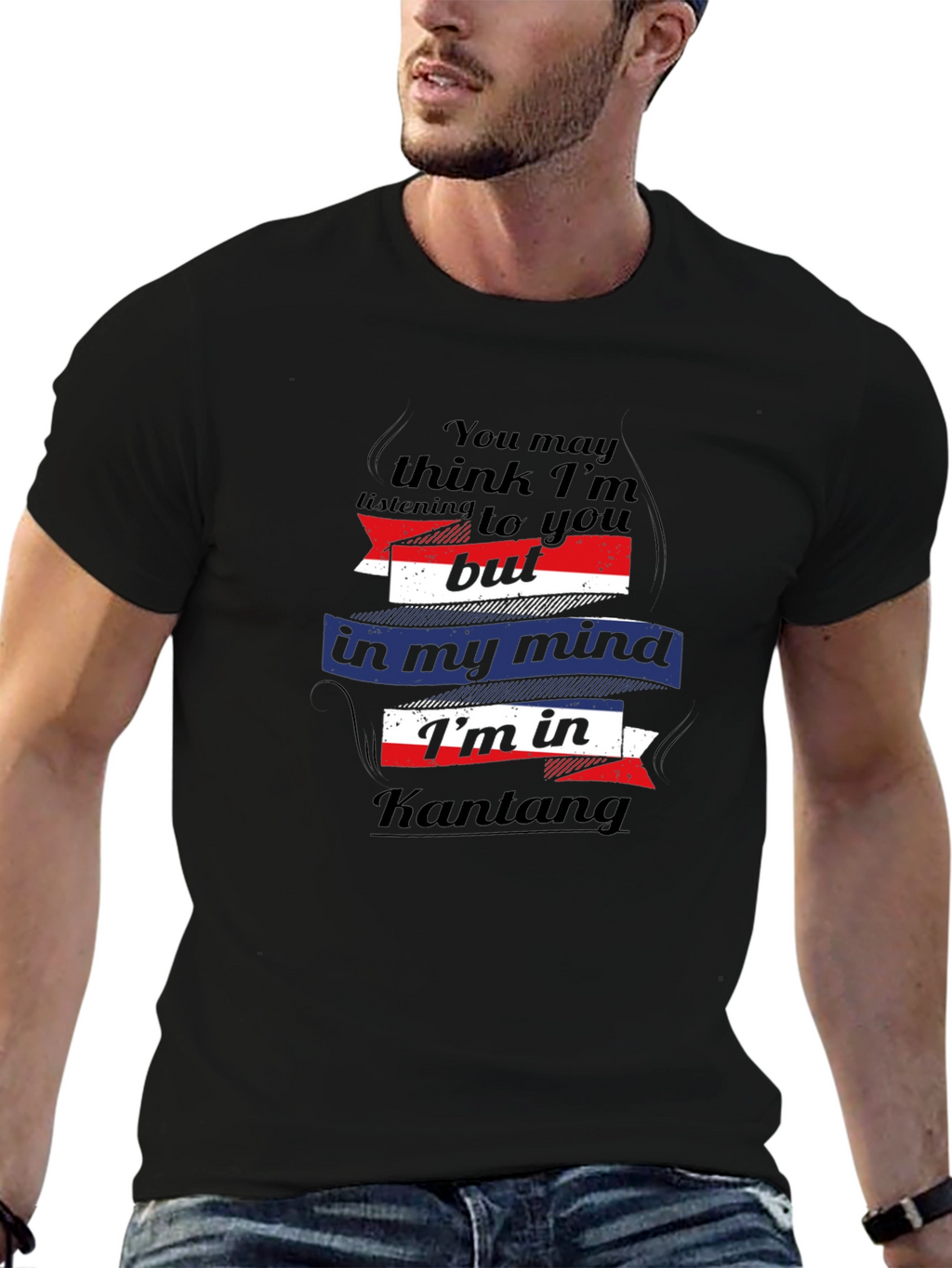 Kantang Mind T-Shirt Humorous Travel Tee