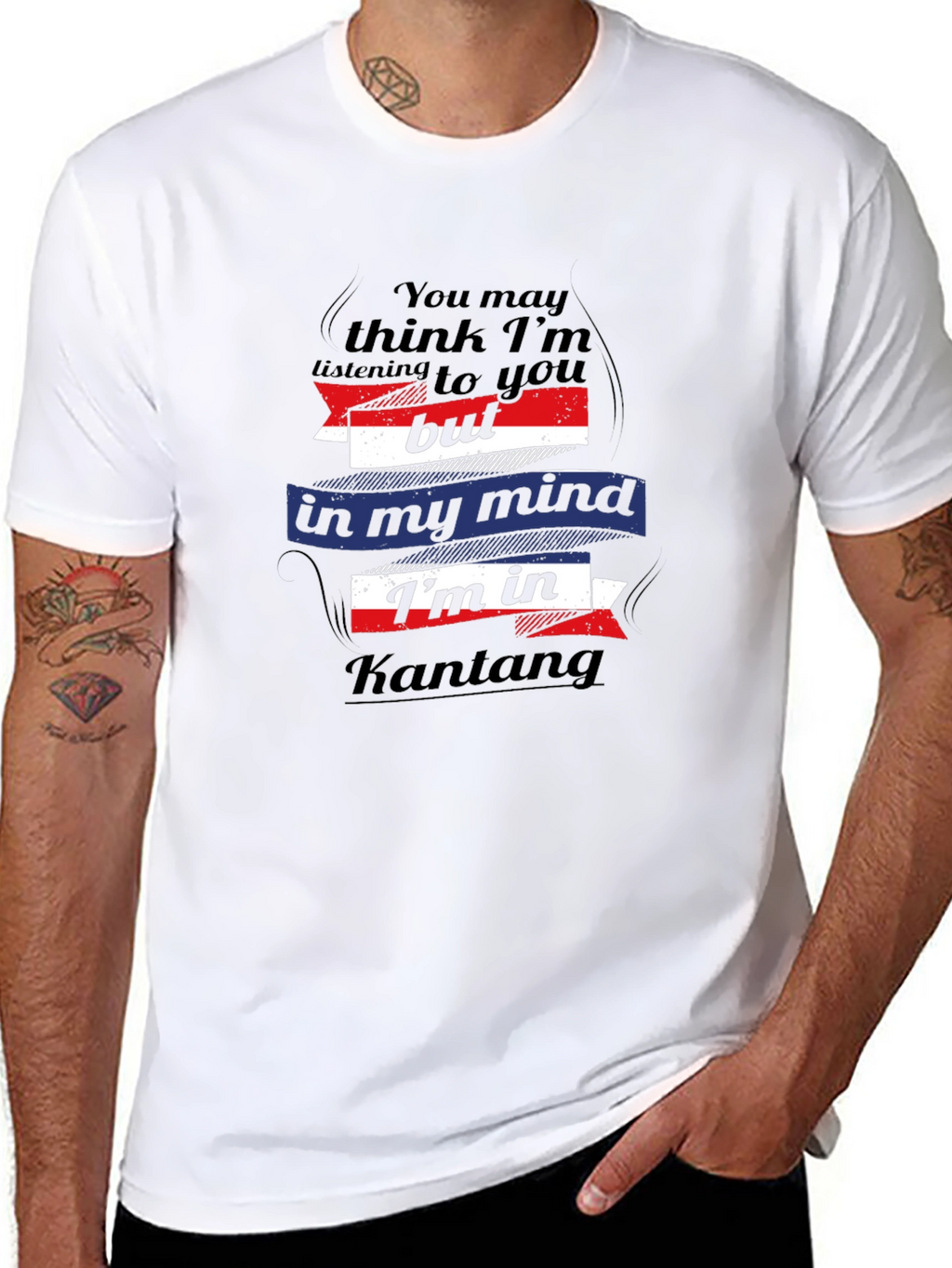 Kantang Mind T-Shirt Humorous Travel Tee
