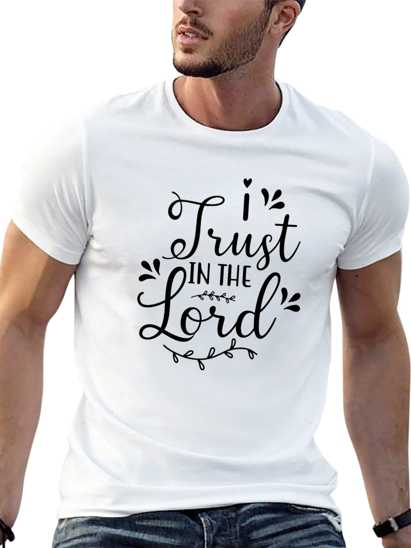 Trust in the Lord Black Graphic Tee