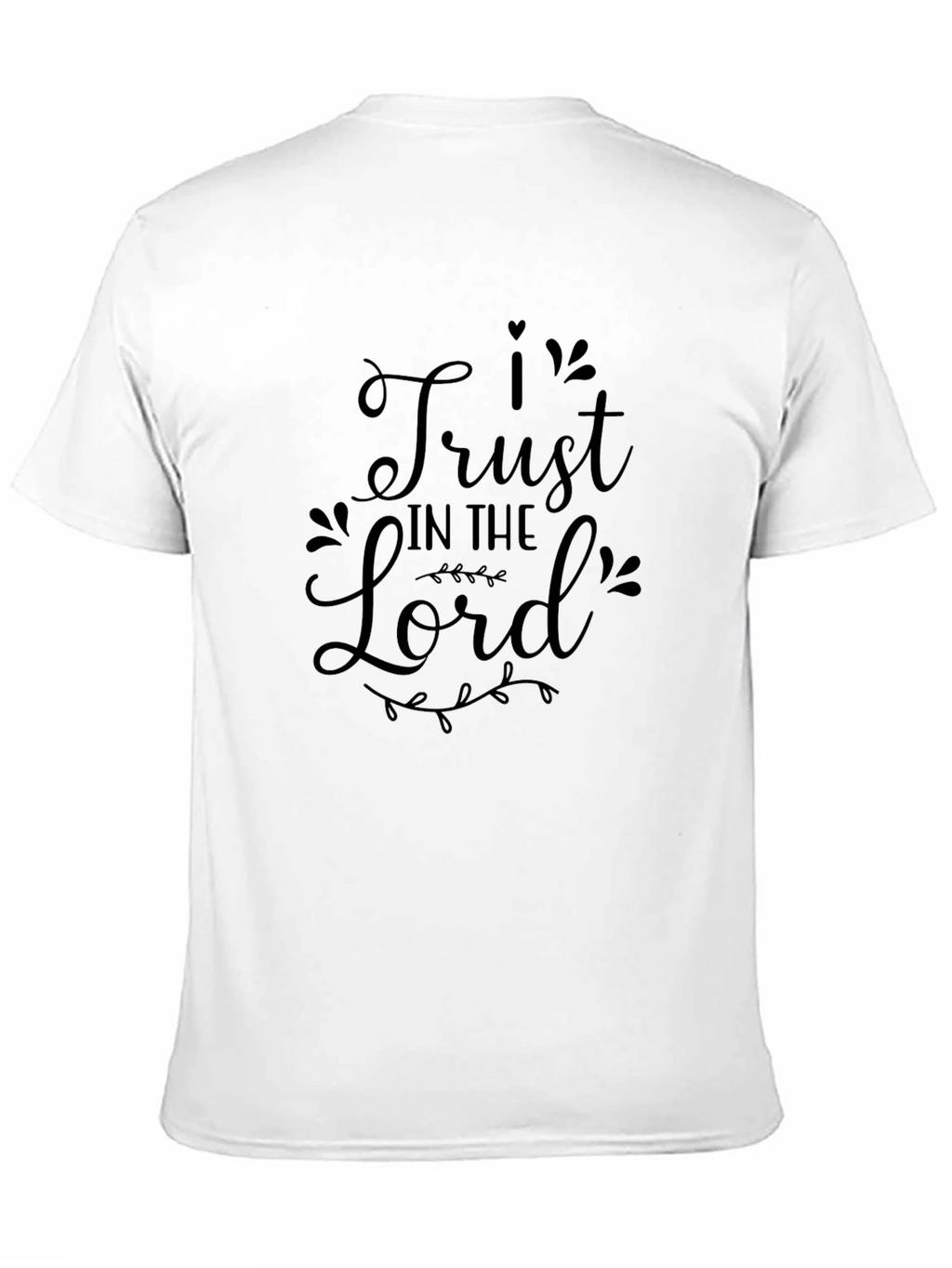 Trust in the Lord Black Graphic Tee