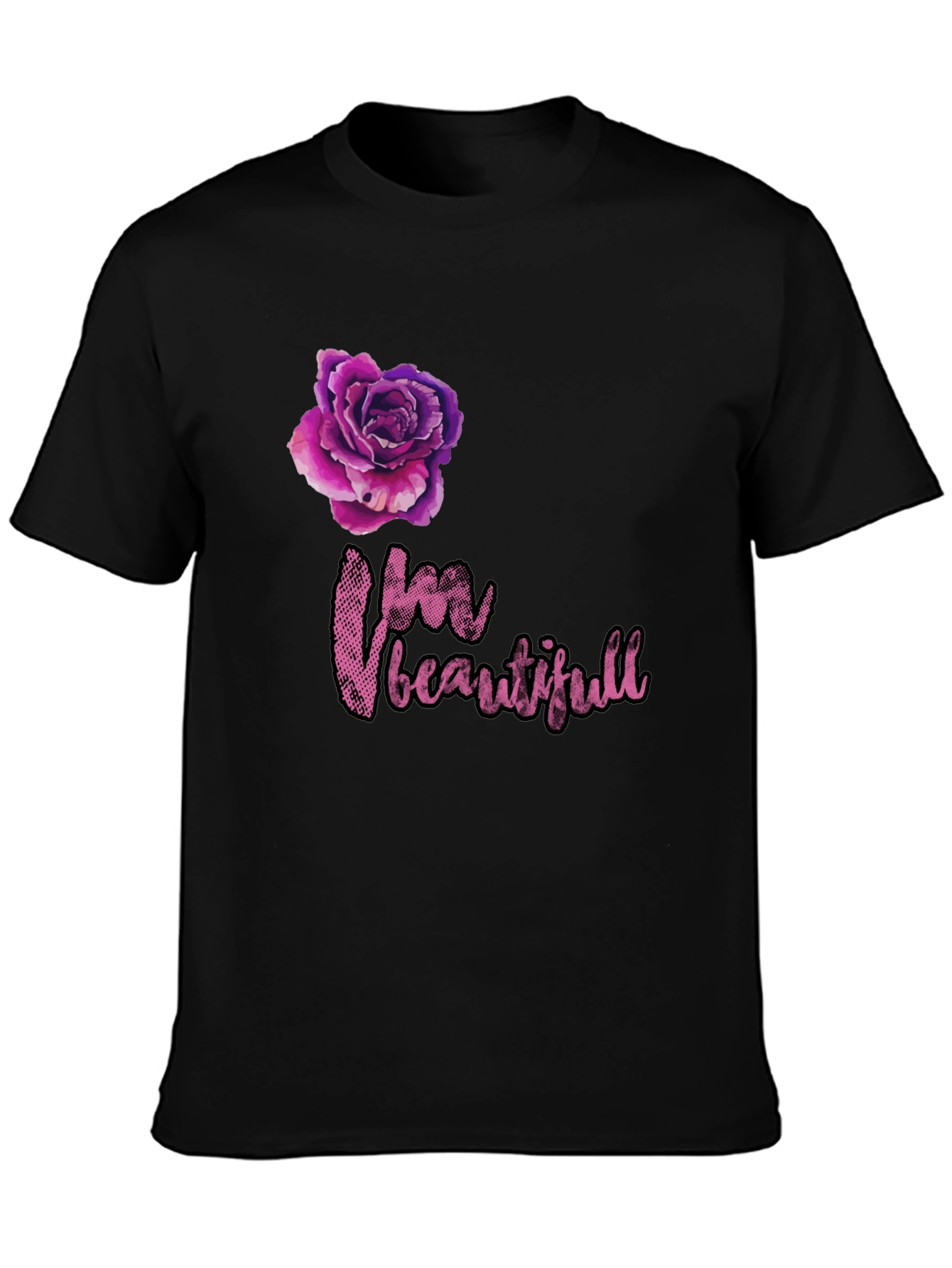Im Beautiful Rose Graphic T-Shirt