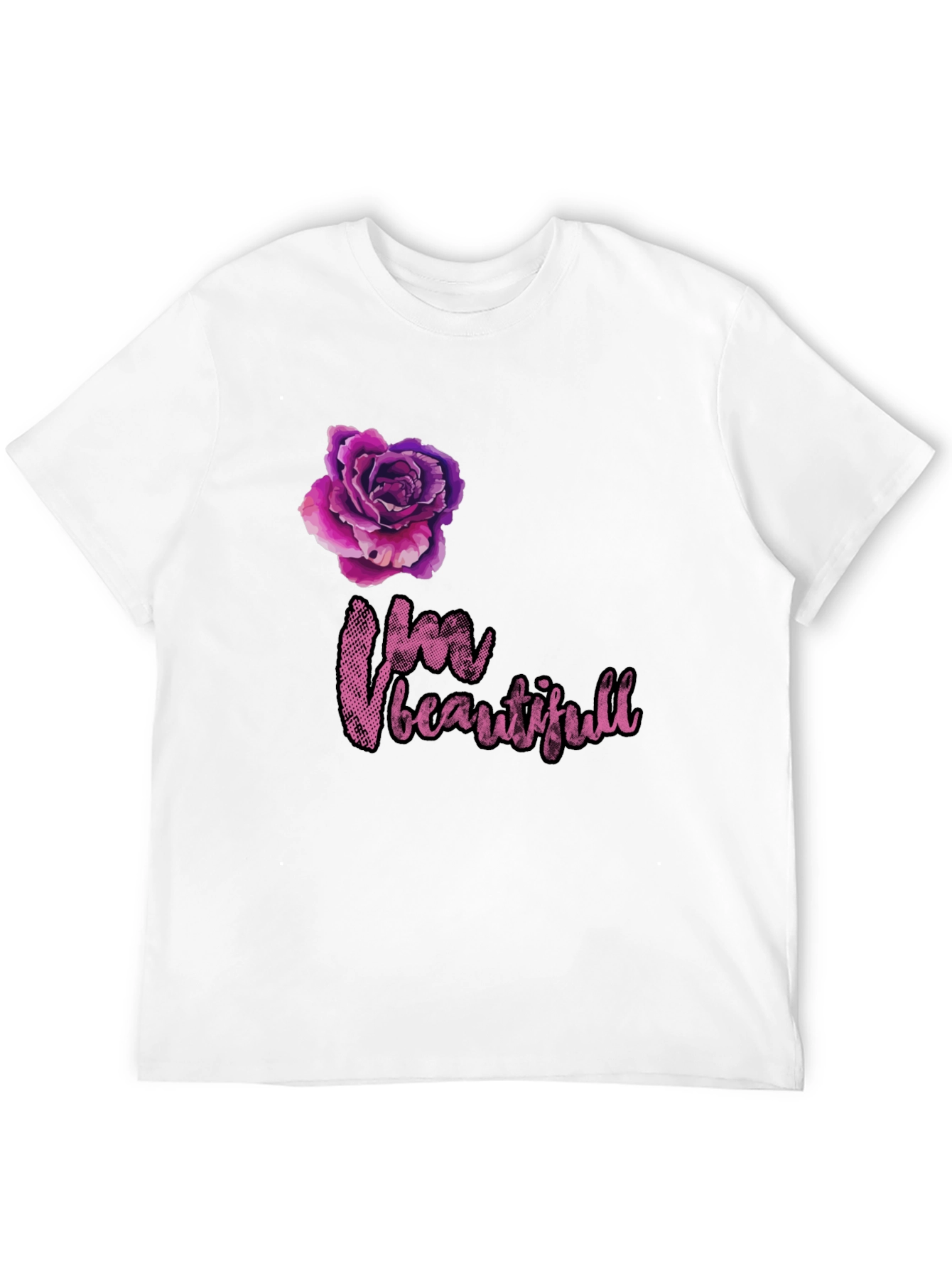 Im Beautiful Rose Graphic T-Shirt