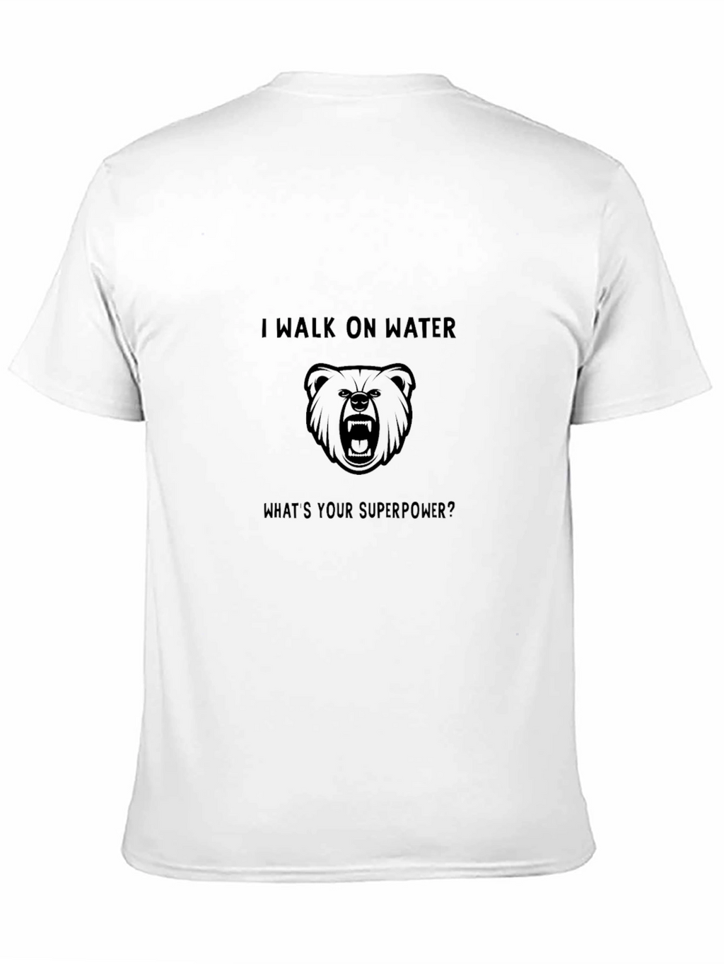 I Walk On Water T-Shirt - Funny Graphic Tee