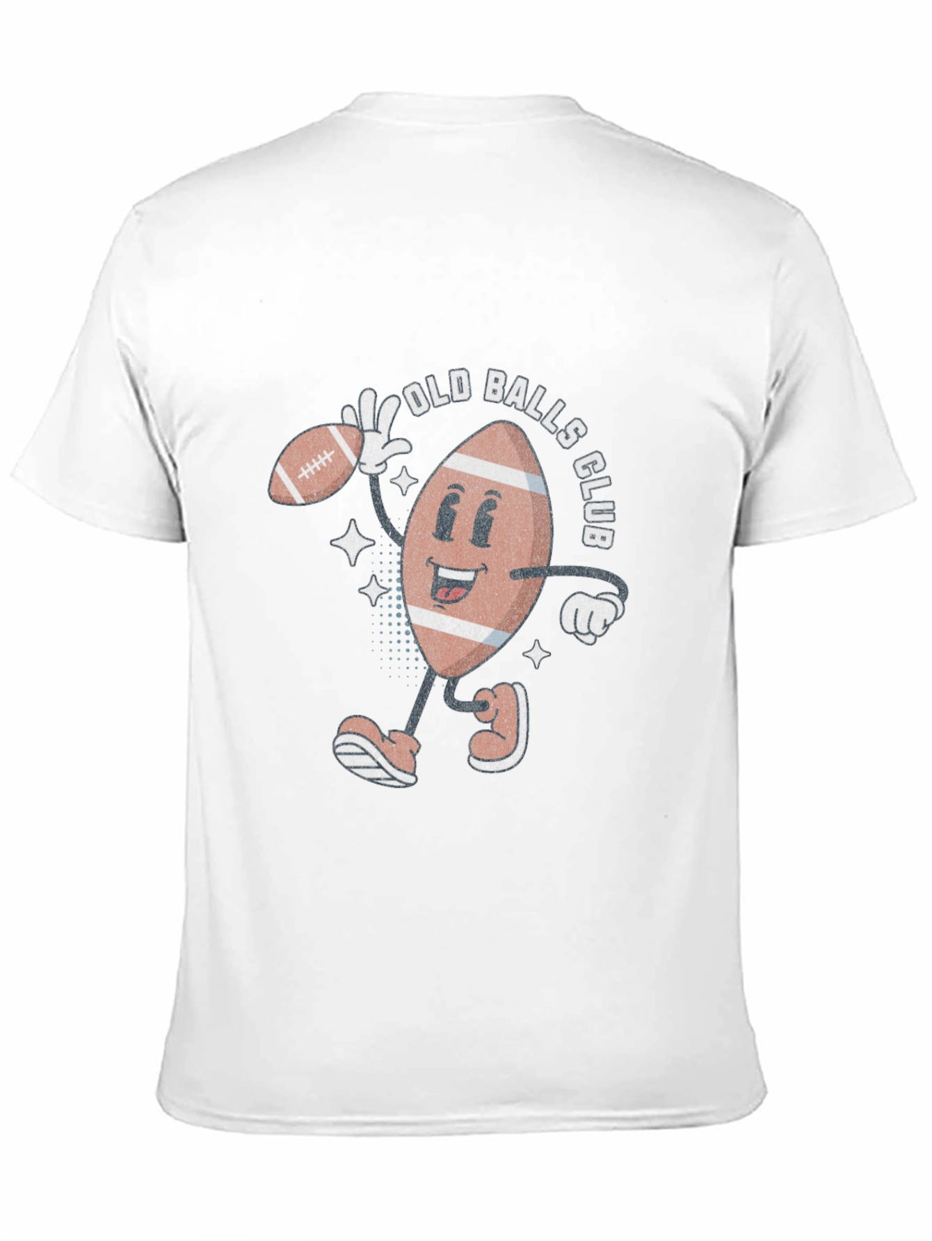 Old Balls Club Graphic T-Shirt - Retro Football Tee