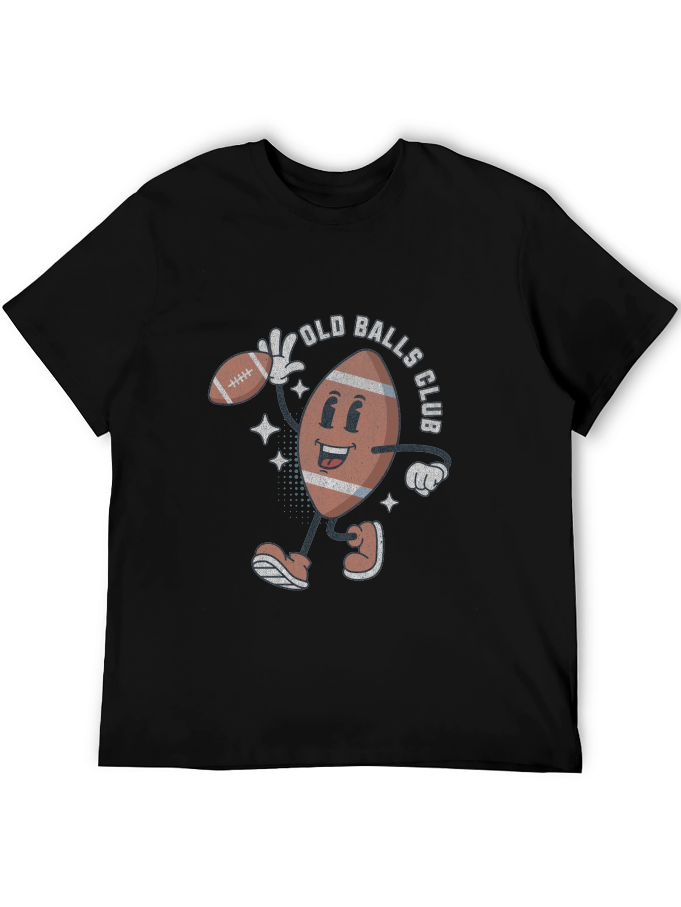 Old Balls Club Graphic T-Shirt - Retro Football Tee