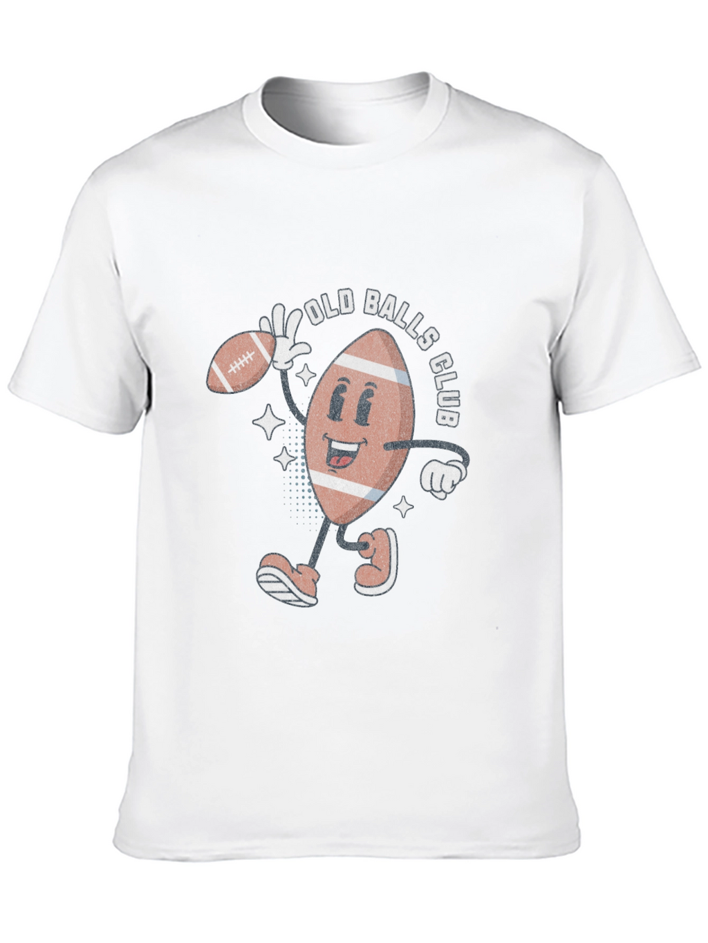 Old Balls Club Graphic T-Shirt - Retro Football Tee