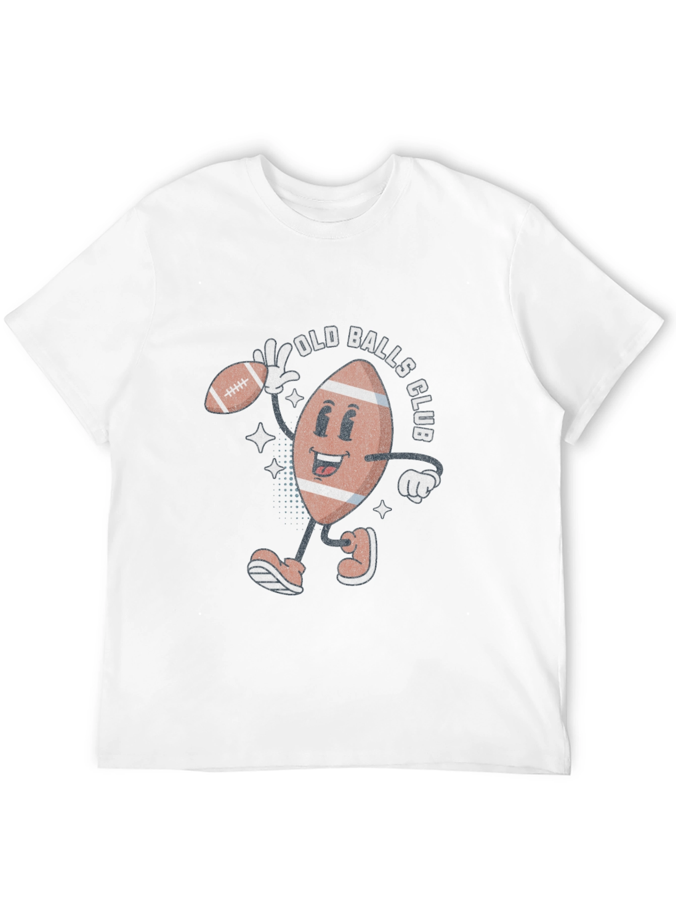 Old Balls Club Graphic T-Shirt - Retro Football Tee