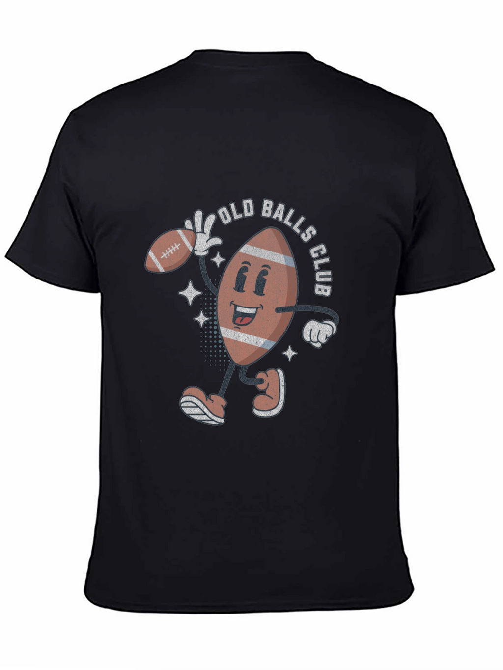 Old Balls Club Graphic T-Shirt - Retro Football Tee