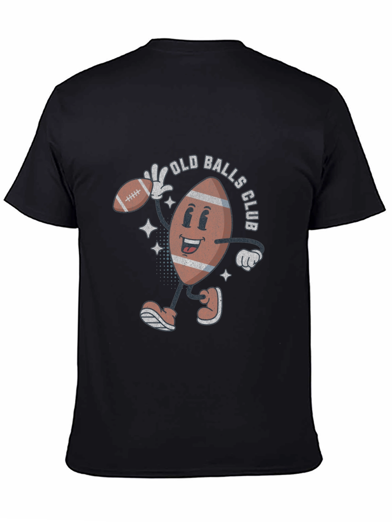 Old Balls Club Graphic T-Shirt - Retro Football Tee
