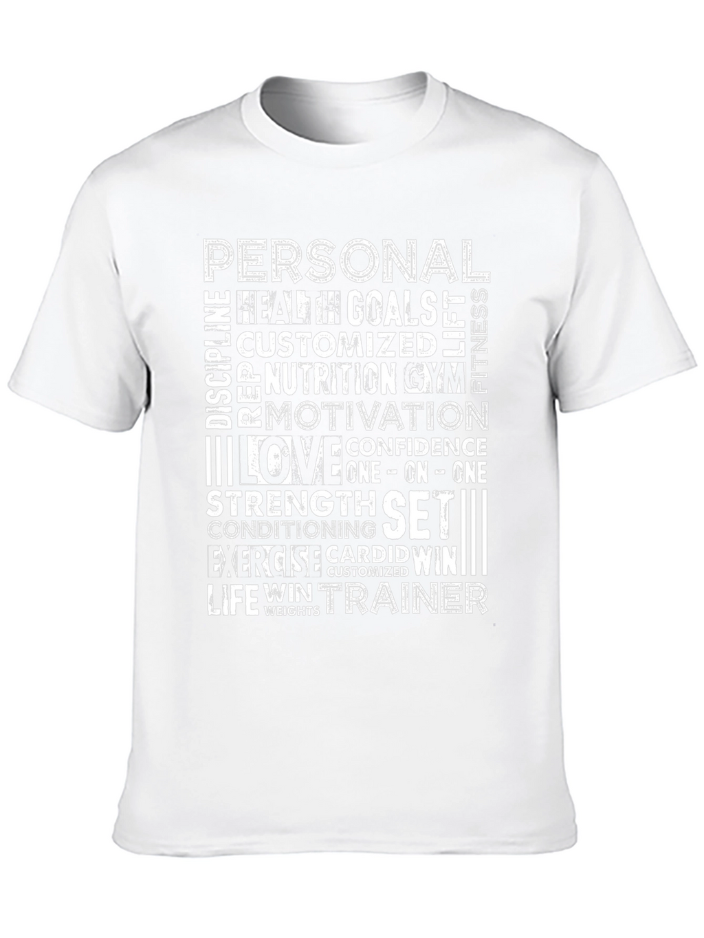 Motivational Fitness T-Shirt - Personal Training Goals