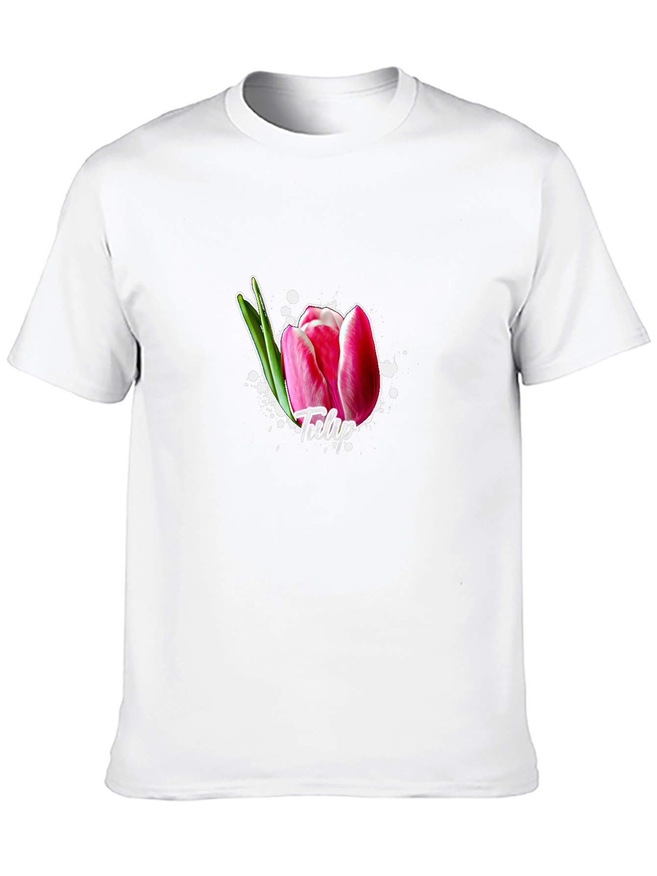 Tulip Flower Graphic T-Shirt