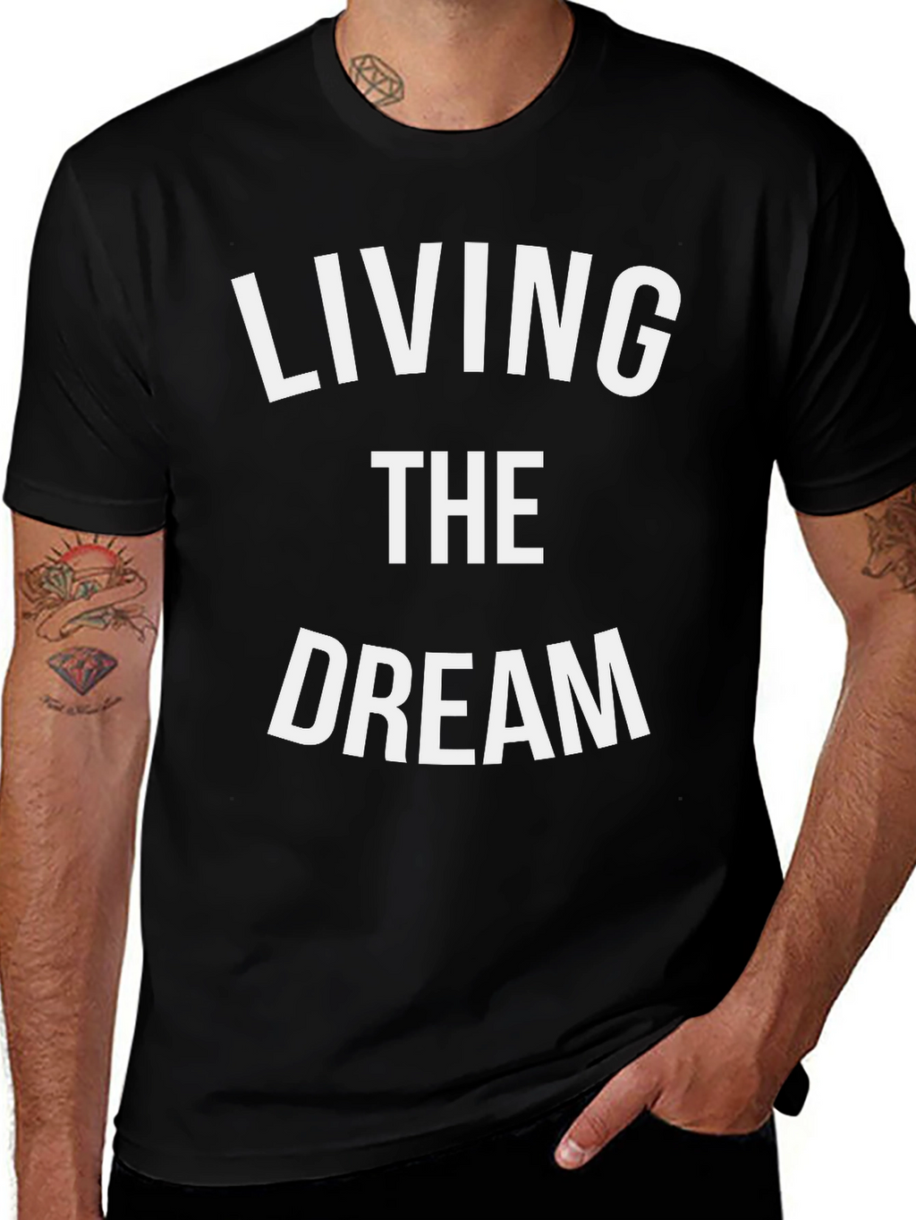 Living The Dream Graphic T-Shirt