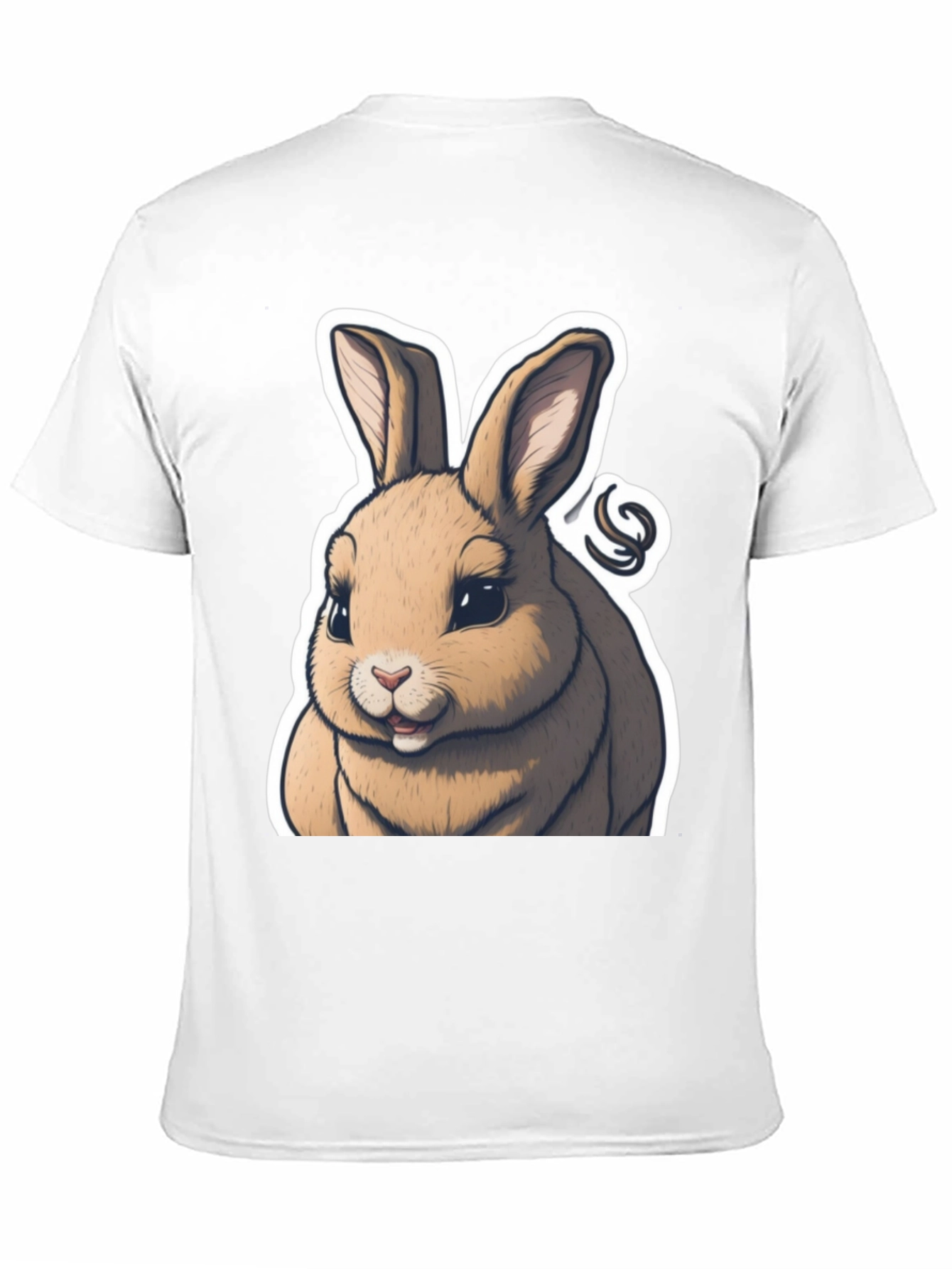Bunny Graphic Tee - Soft Cotton Blend