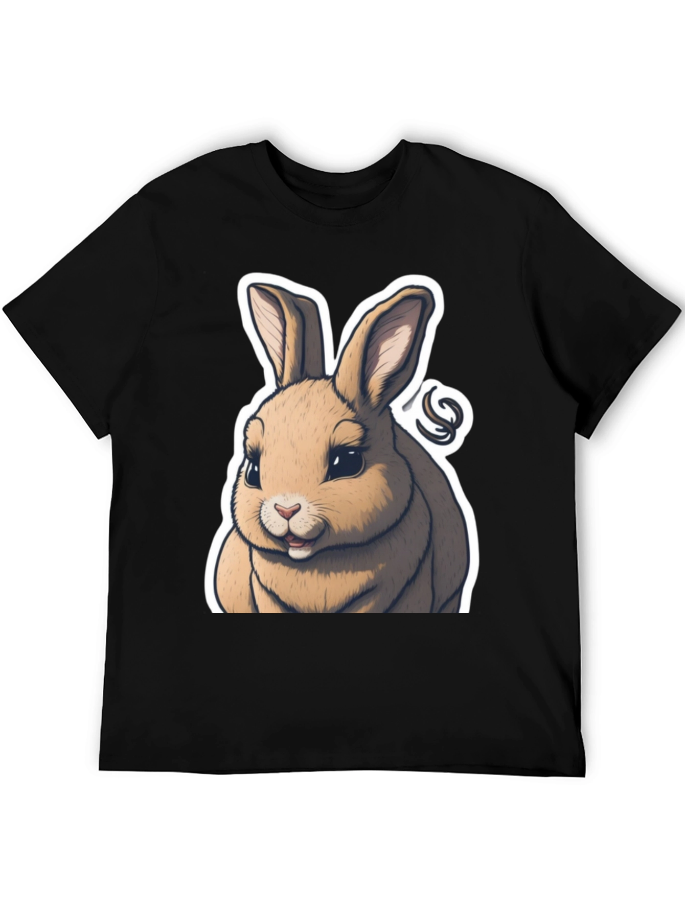 Bunny Graphic Tee - Soft Cotton Blend