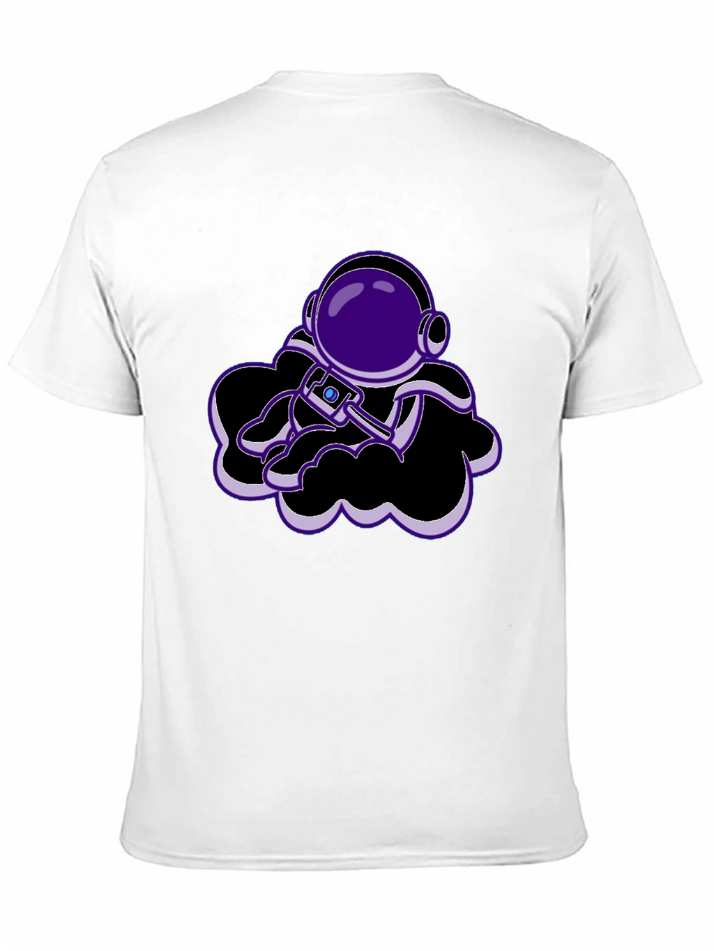 Astronaut in Clouds Graphic T-Shirt - Stylish Casual Wear