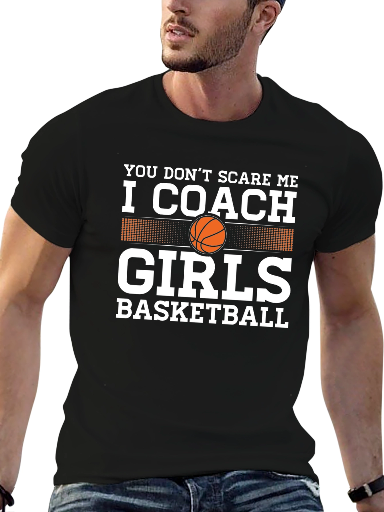 Girls Basketball Coach Graphic Tee