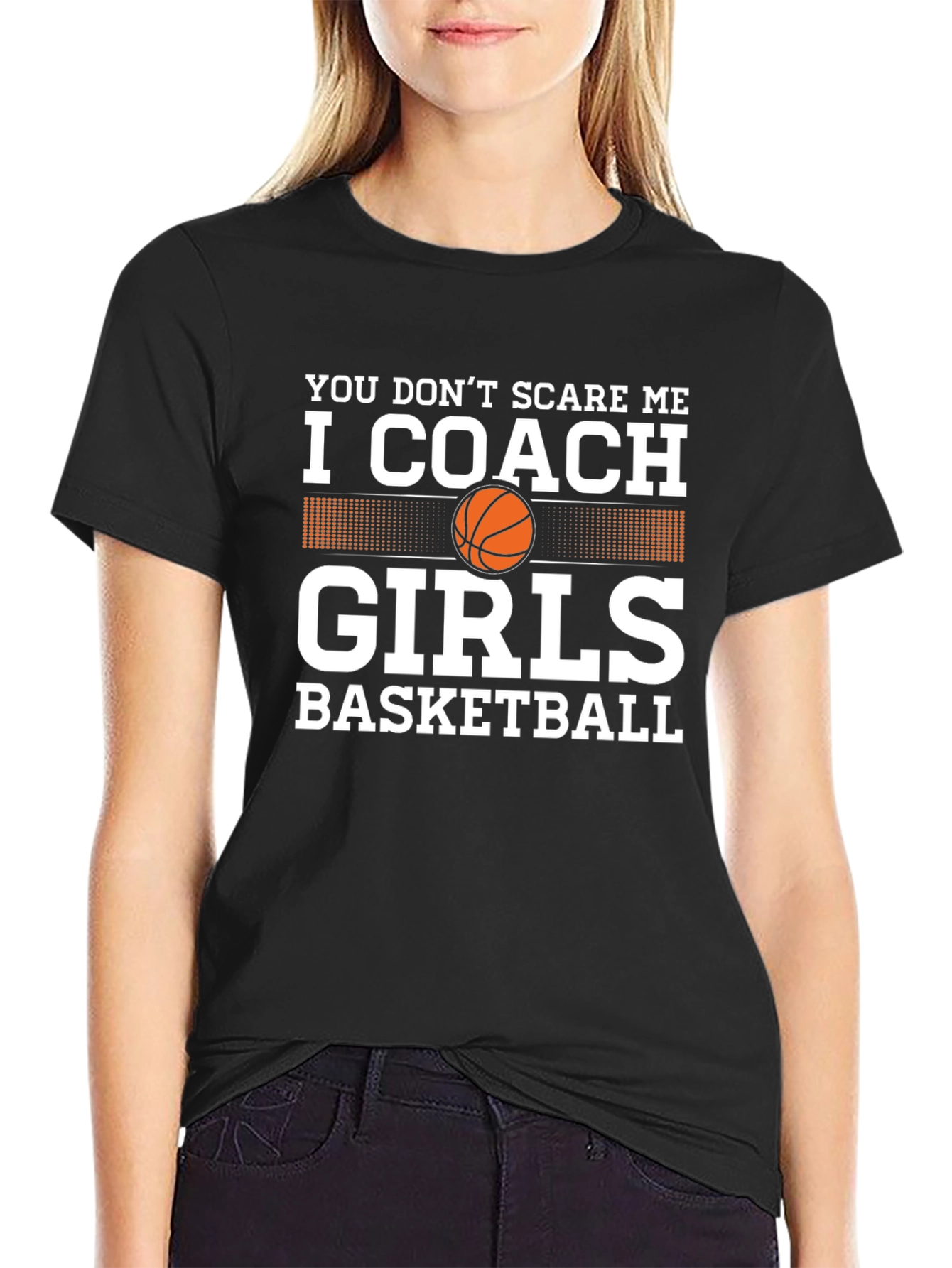 Girls Basketball Coach Graphic Tee