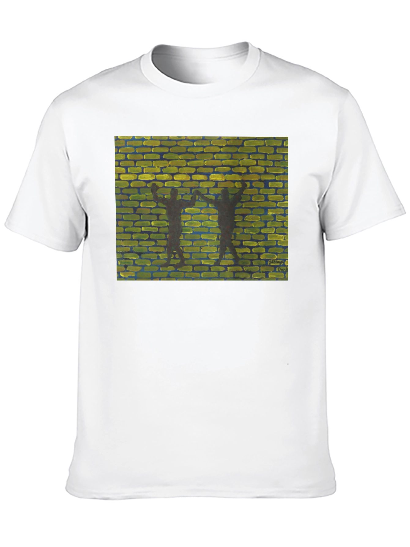 Brick Wall Dance Black T-Shirt