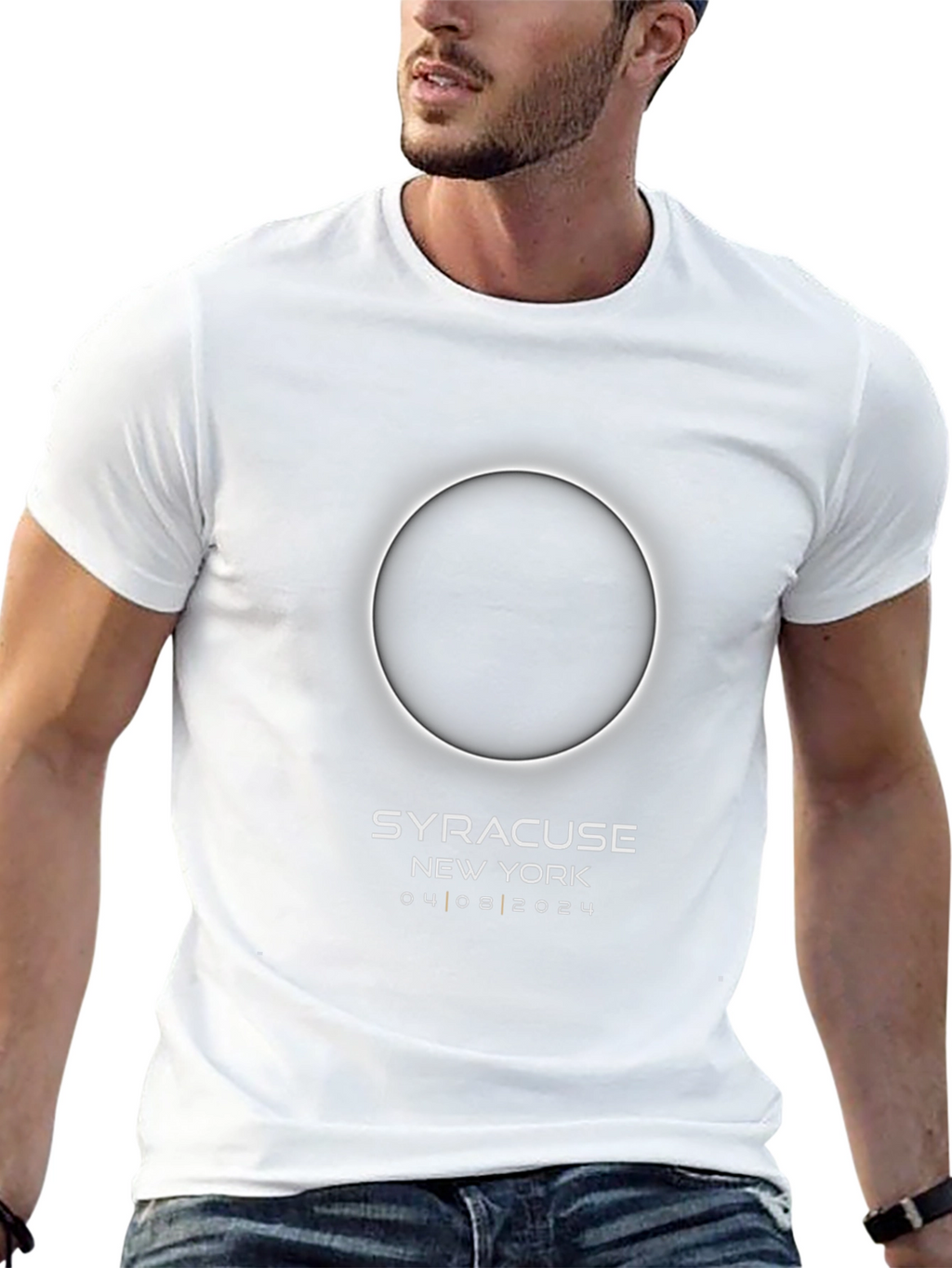 Total Eclipse Syracuse NY April 8 2024 T-Shirt