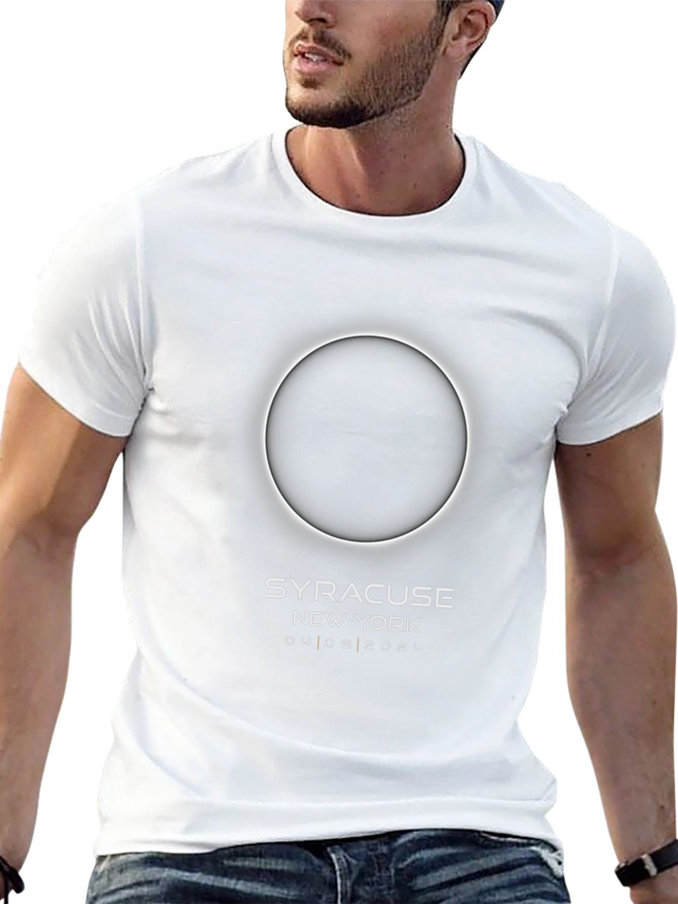 Total Eclipse Syracuse NY April 8 2024 T-Shirt