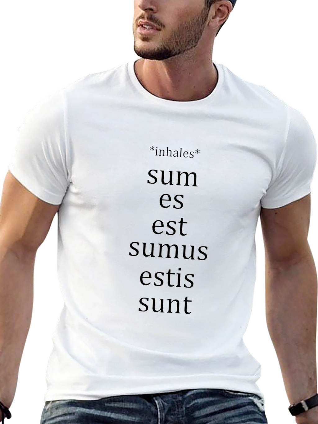 Latin Verb Conjugation T-Shirt - Grammar Humor Tee