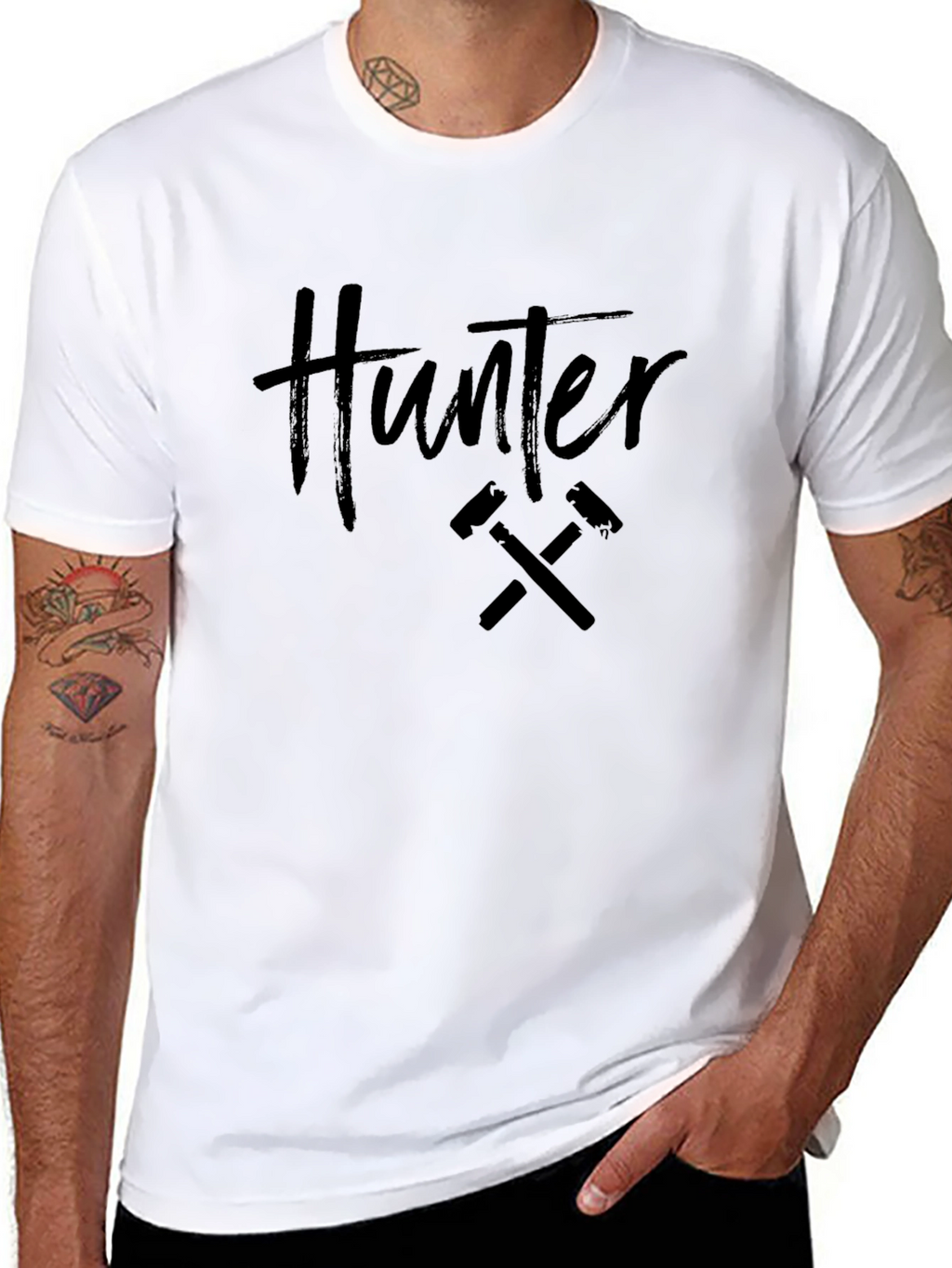 Hunter Graphic Tee - Dark Apparel