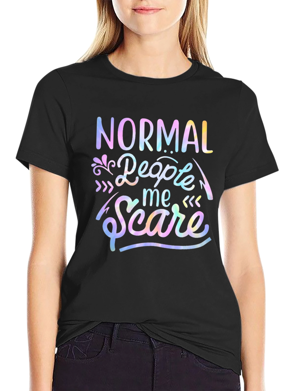 Normal People Scare Me Graphic Tee