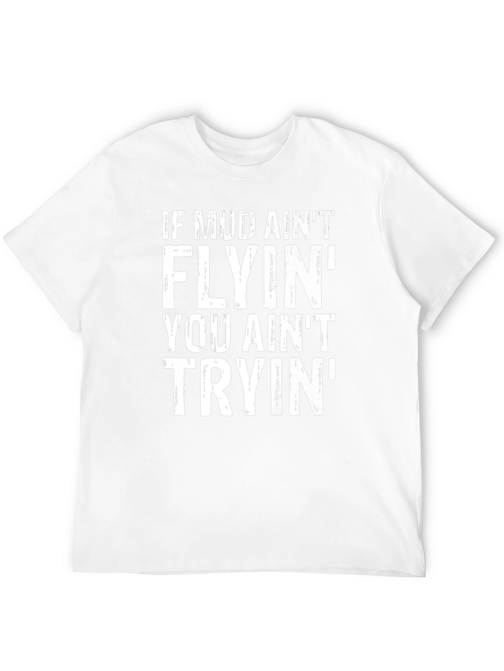 Mud Flyin T-Shirt - Mens Black Graphic Tee
