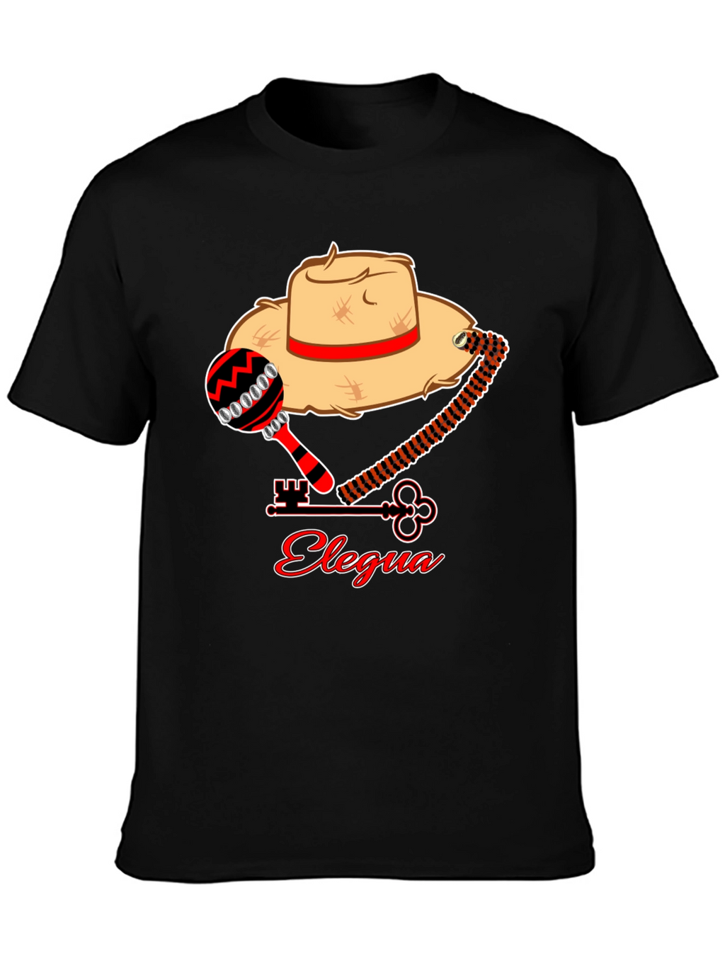 Elegua T-Shirt - Afro-Cuban Orisha Design