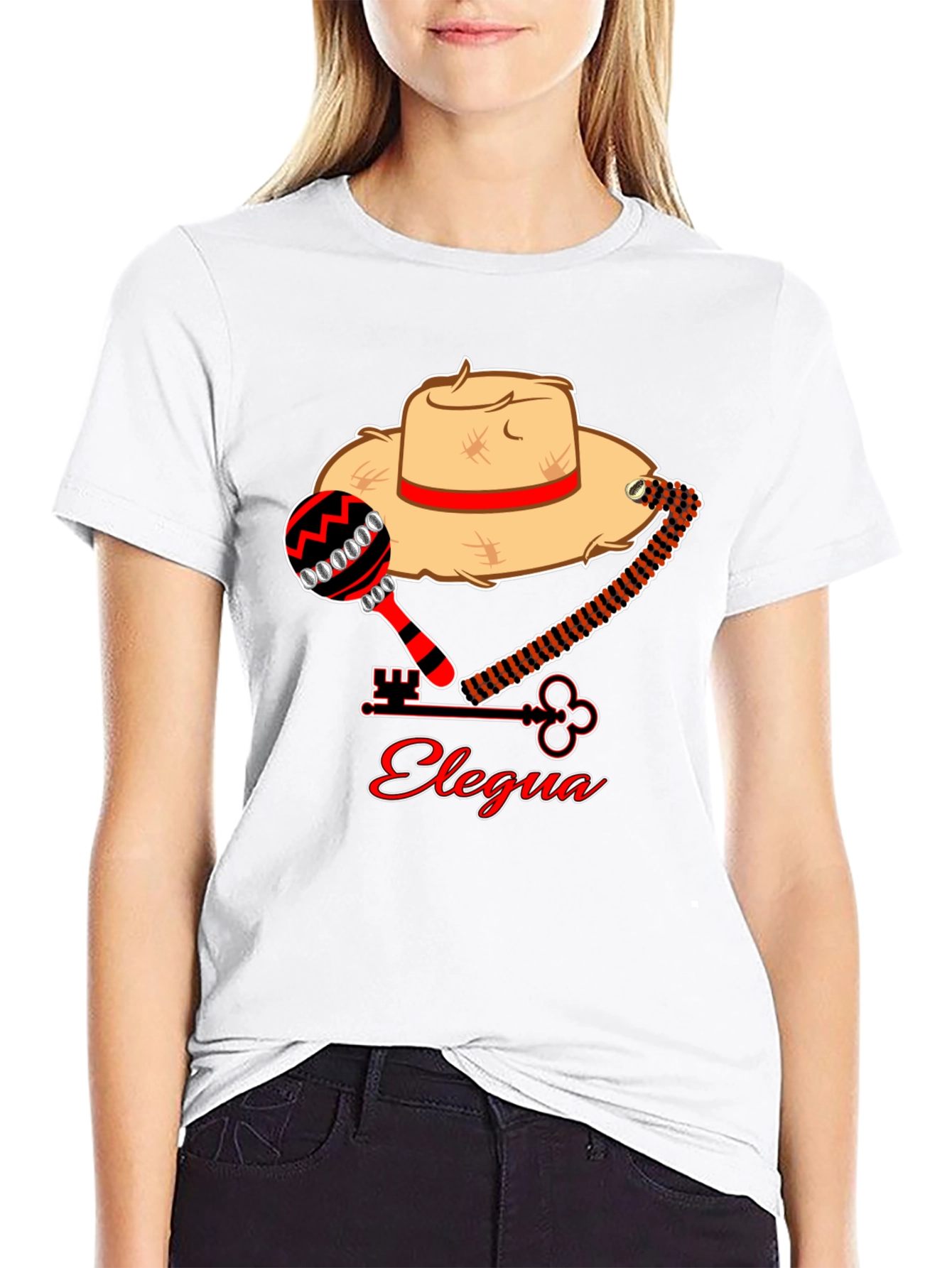 Elegua T-Shirt - Afro-Cuban Orisha Design