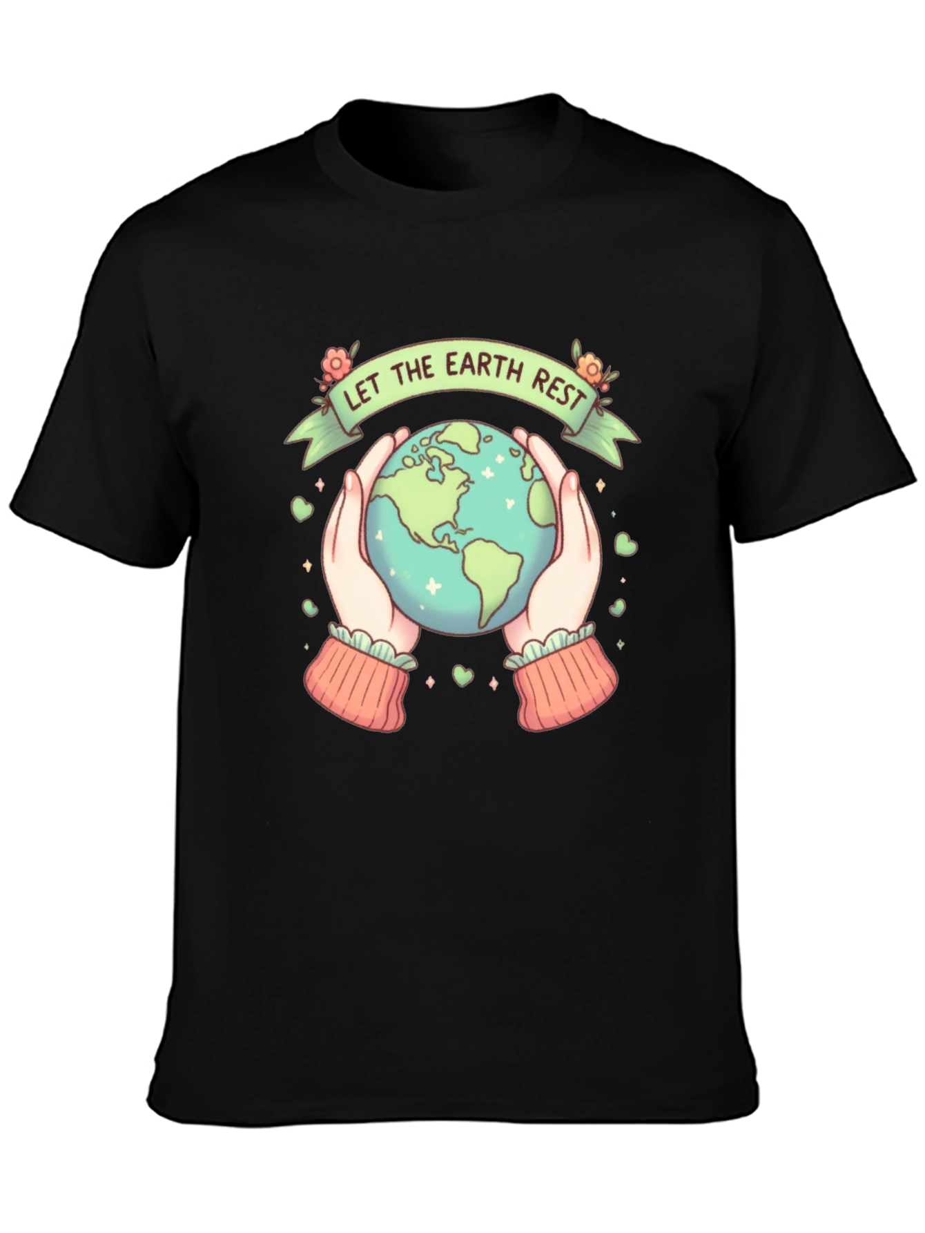Earth Rest Graphic Tee - Eco-Friendly Apparel