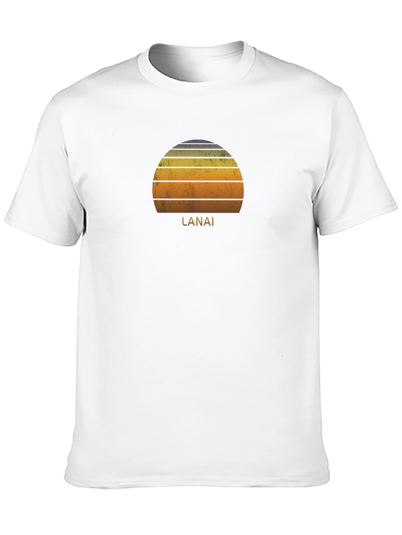 Lanai Sunset T-Shirt - Vintage Hawaiian Island Style