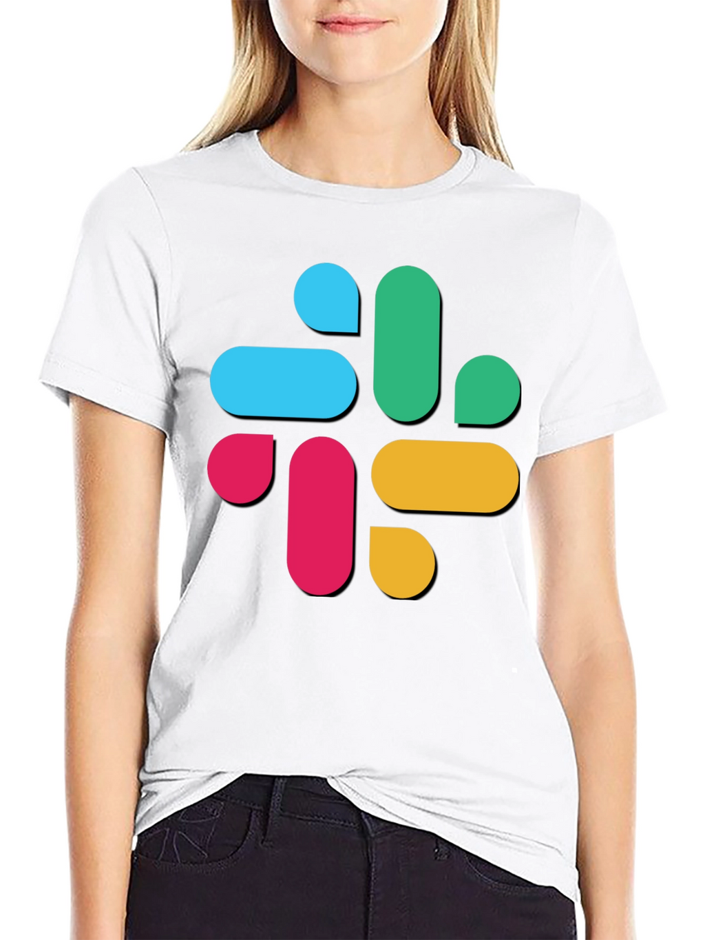 Slack Logo Graphic T-Shirt - Casual Comfort