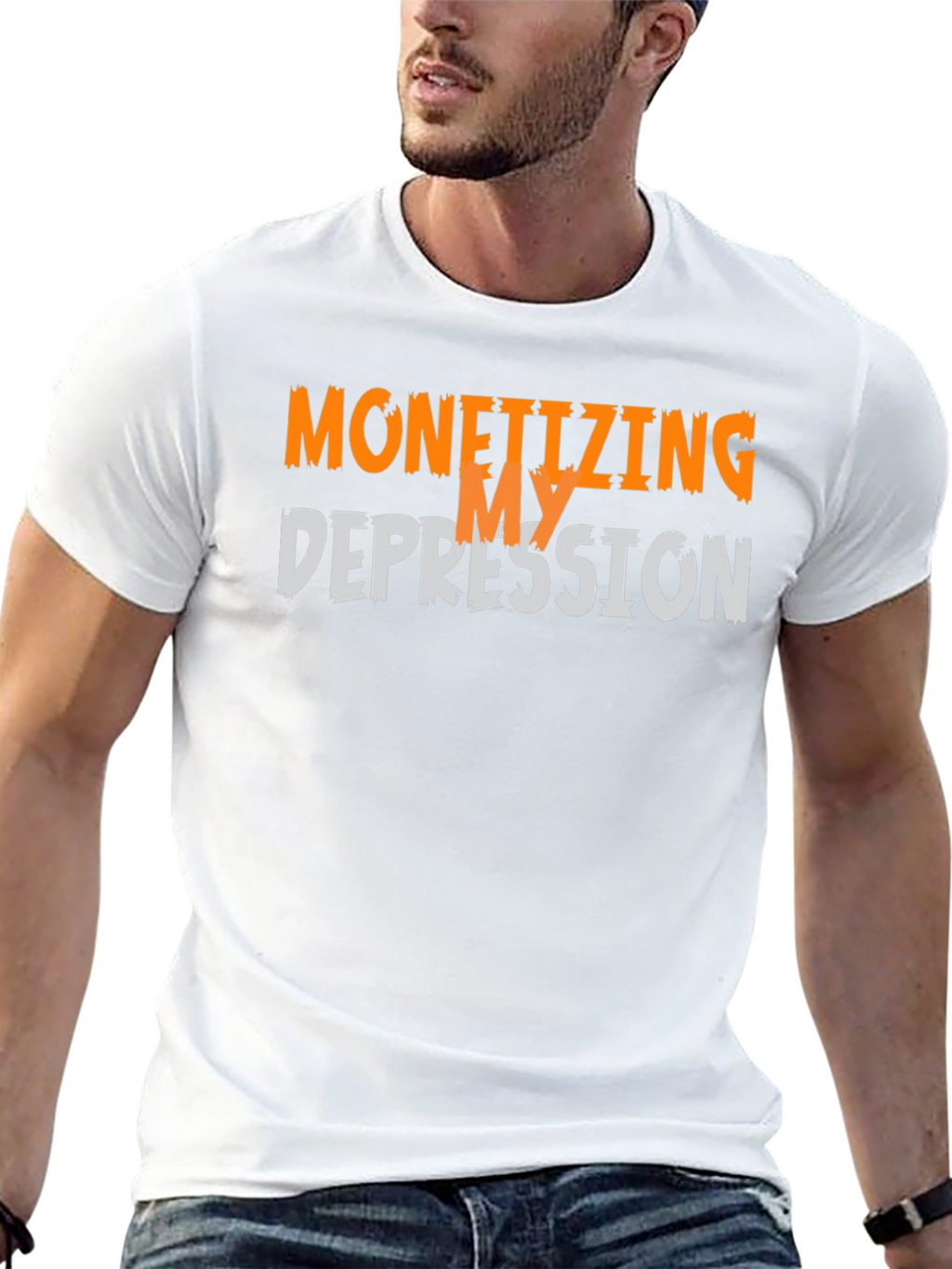 Monetizing My Depression Graphic T-Shirt