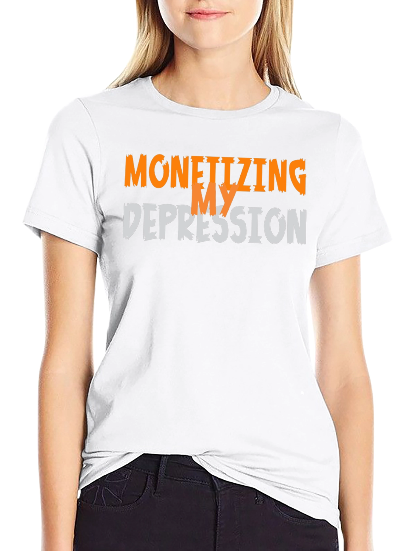 Monetizing My Depression Graphic T-Shirt