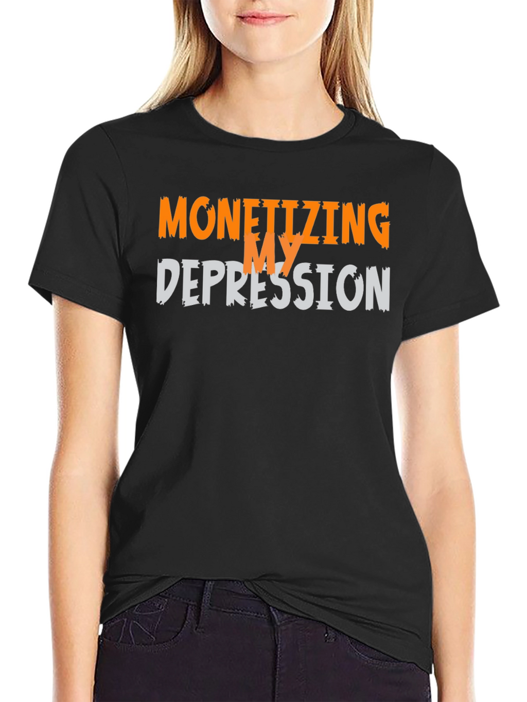 Monetizing My Depression Graphic T-Shirt