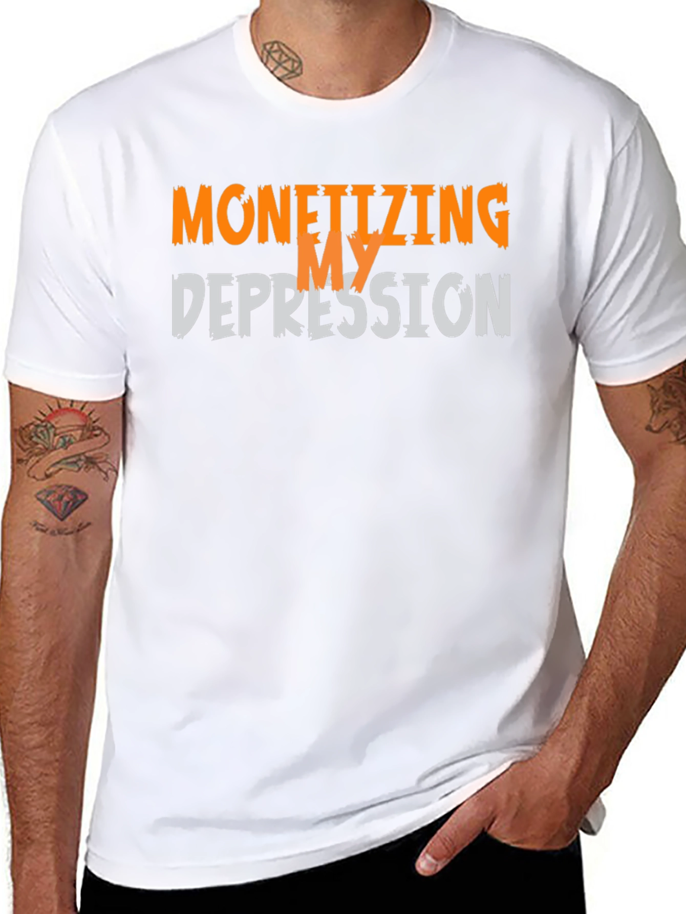 Monetizing My Depression Graphic T-Shirt