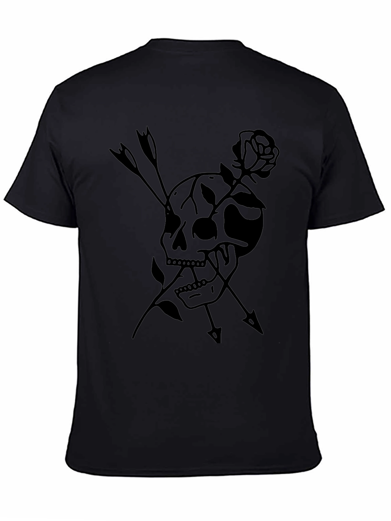 Skull & Rose Graphic Tee