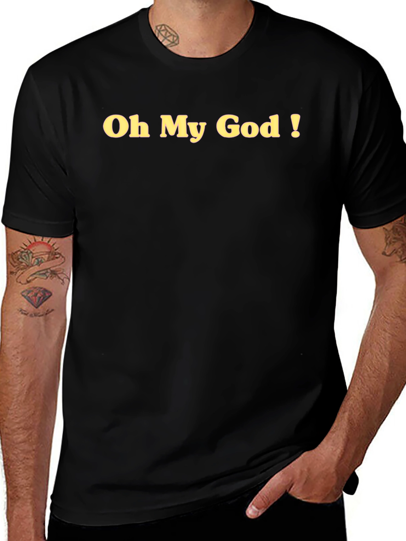 Oh My God! Graphic T-Shirt - Casual Style