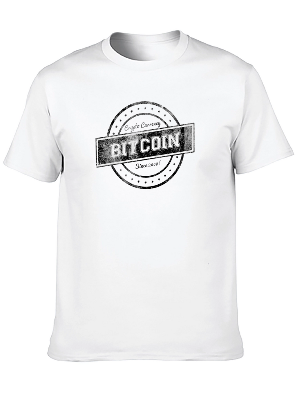 Bitcoin Crypto Currency Graphic T-Shirt