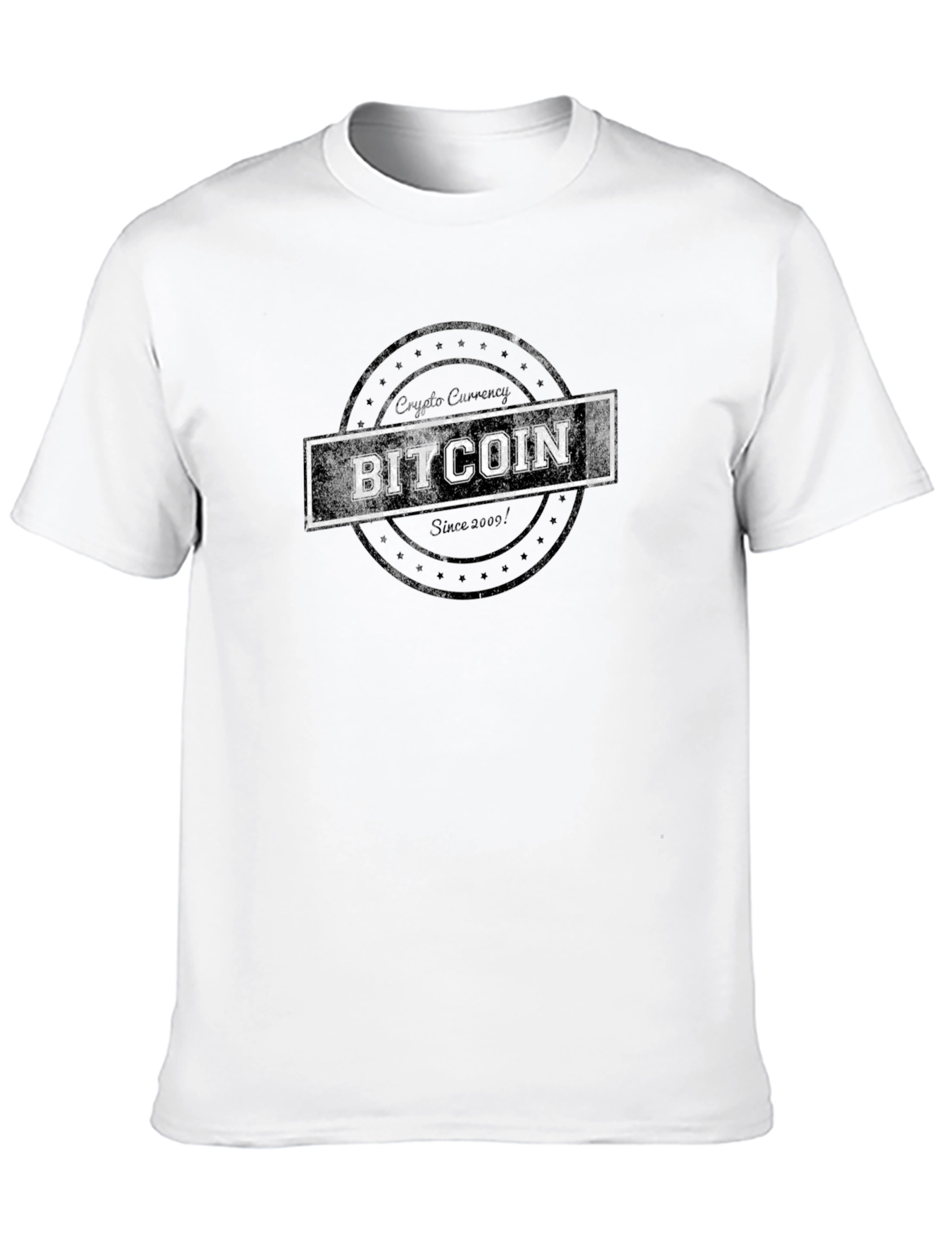 Bitcoin Crypto Currency Graphic T-Shirt