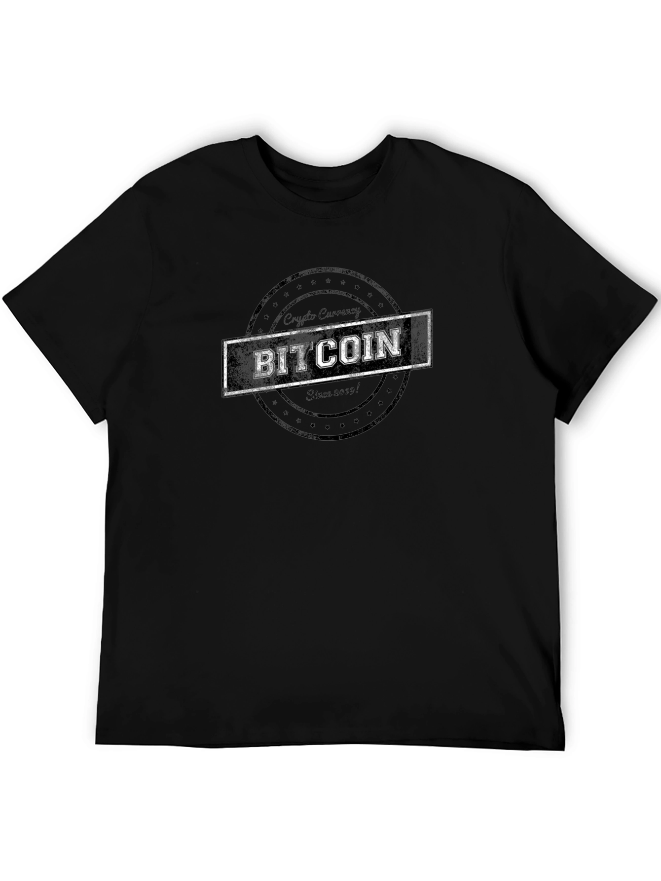 Bitcoin Crypto Currency Graphic T-Shirt