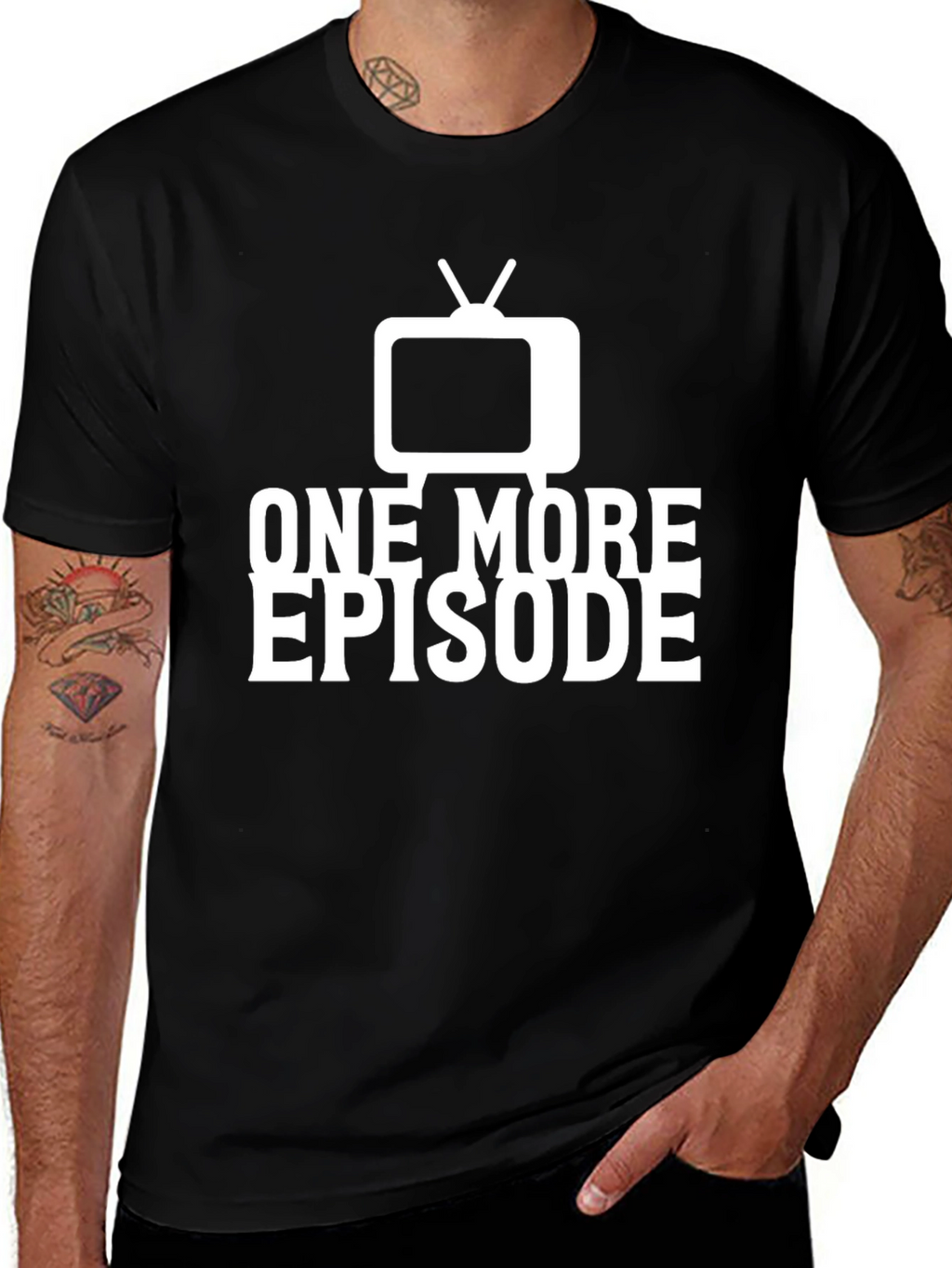 One More Episode Black Tee