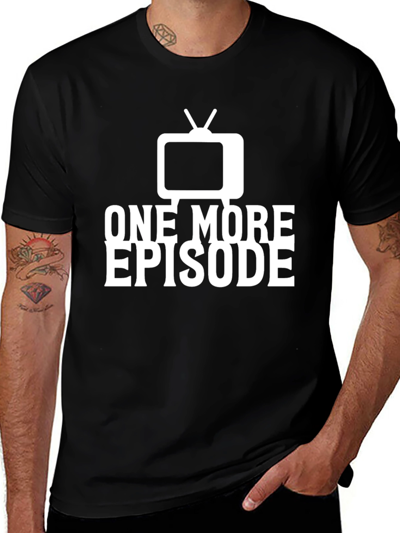 One More Episode Black Tee